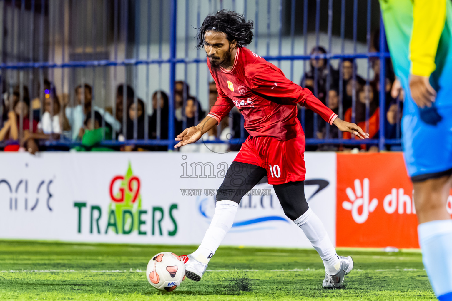 Eydhafushi vs Kihaadhoo in Day 2 of Better in Baa Futsal Fiesta 2025 Men's division held in B. Eydhafushi, Maldives on Thursday, 6th November 2025. Photos: Nausham Waheed / images.mv