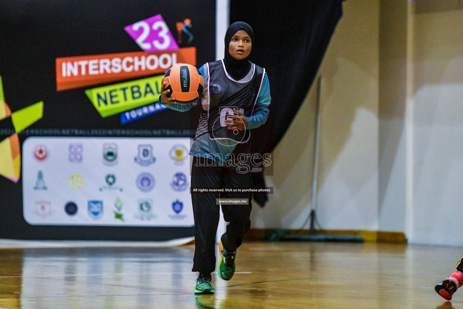 Day 12 of 23rd Inter-School Netball Tournament was held in Male', Maldives on 3rd November 2022. Photos: Nausham Waheed / images.mv