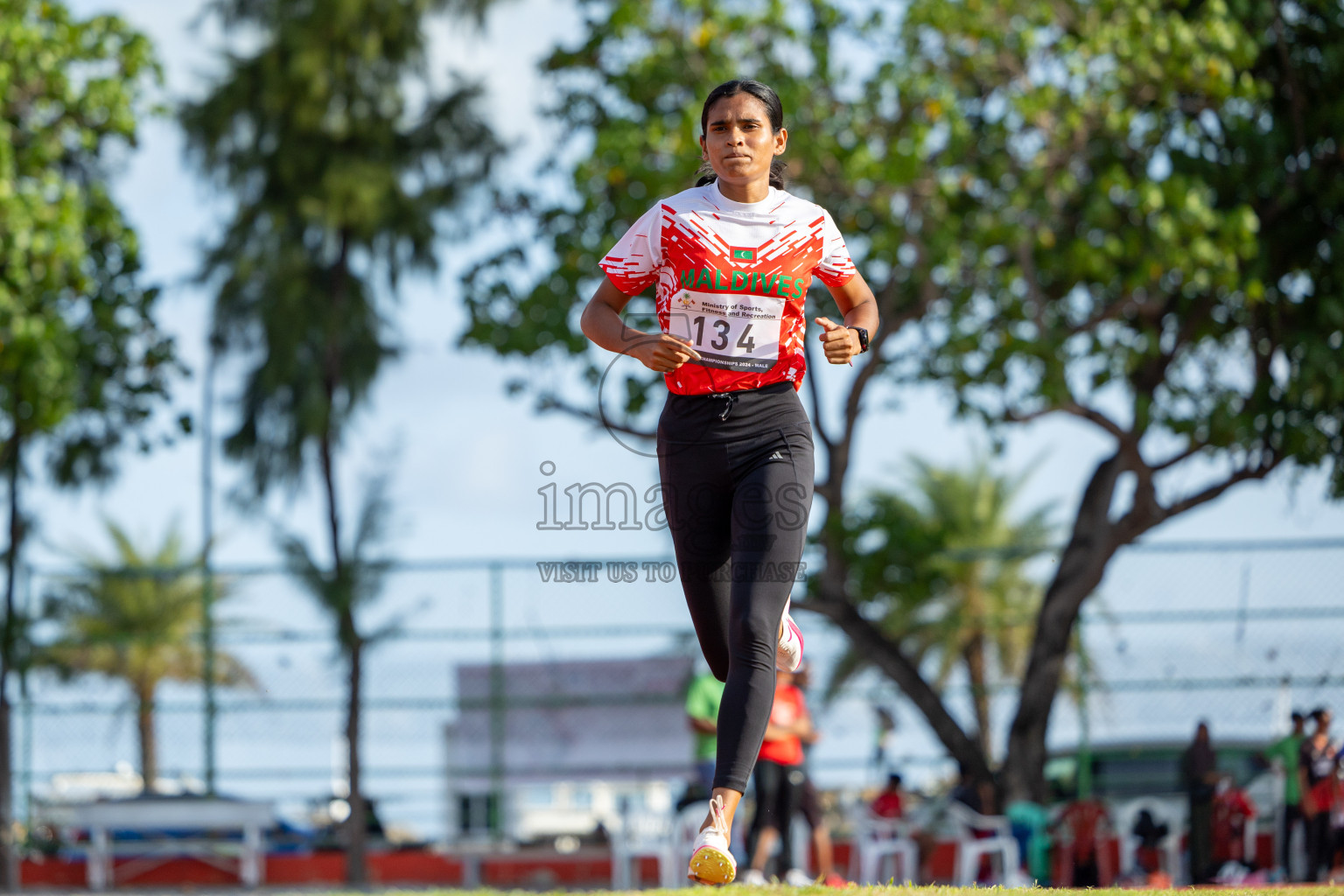 Day 2 of 33rd National Athletics Championship was held in Ekuveni Track at Male', Maldives on Friday, 6th September 2024.
Photos: Ismail Thoriq  / images.mv