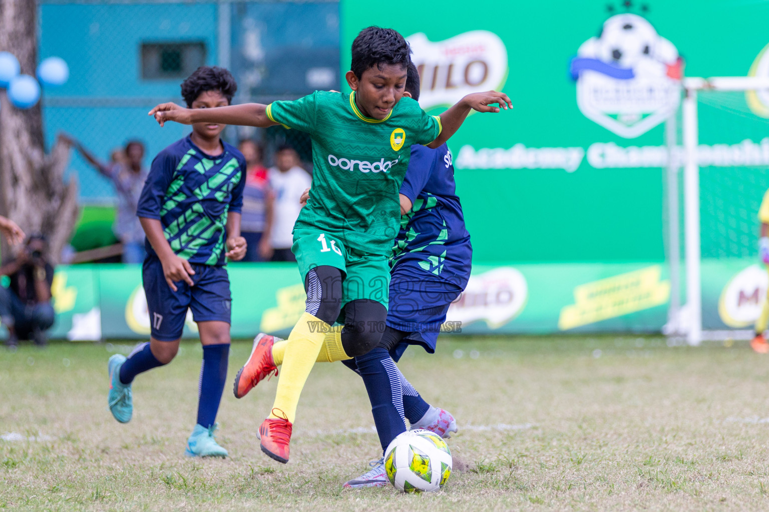 Final Day  of MILO Academy Championship 2024 - U12 was held at Henveiru Grounds in Male', Maldives on Thursday, 7th July 2024. Photos: Shuu Abdul Sattar / images.mv