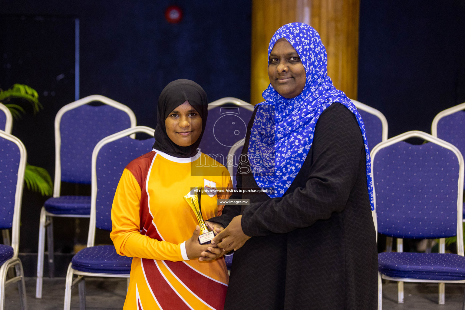 Day7 of 24th Interschool Netball Tournament 2023 was held in Social Center, Male', Maldives on 2nd November 2023. Photos: Nausham Waheed / images.mv