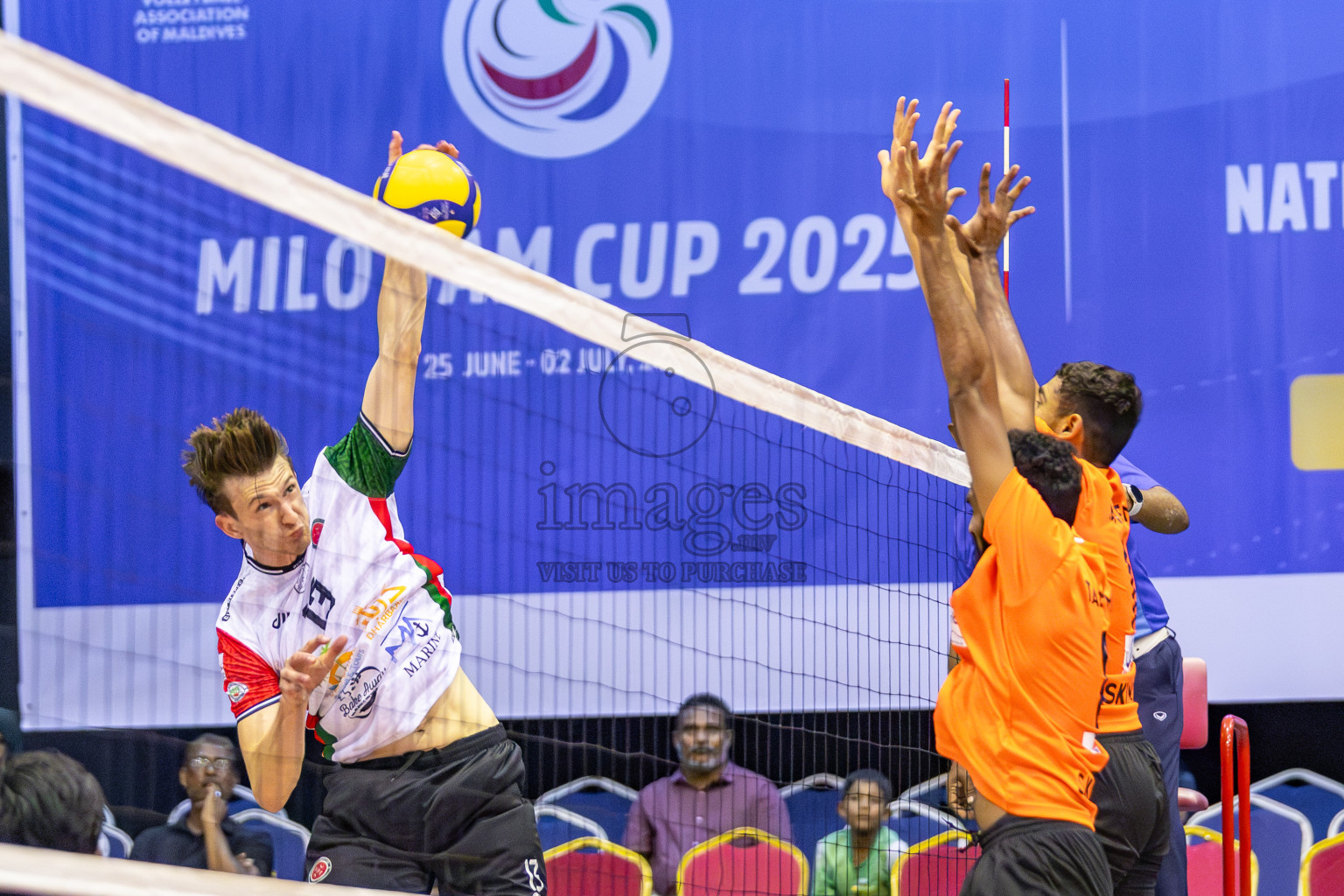 Day 1 of MILO VAM Cup 2025 held in Male', Maldives on Wednesday, 25th June2025 at Social Center Indoor Hall Photos By: Mohamed Mahfooz Moosa / images.mv