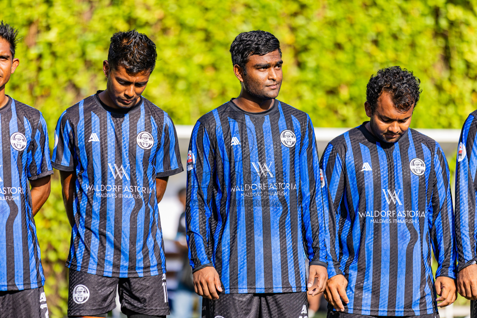 Conrad Maldives vs Waldorf Astoria in Semi Final of Resort Super League 2025 was held on Monday, 3rd November 2025 in Jumeirah Olhaheli Island Maldives, Photos: Areef Adam / images.mv