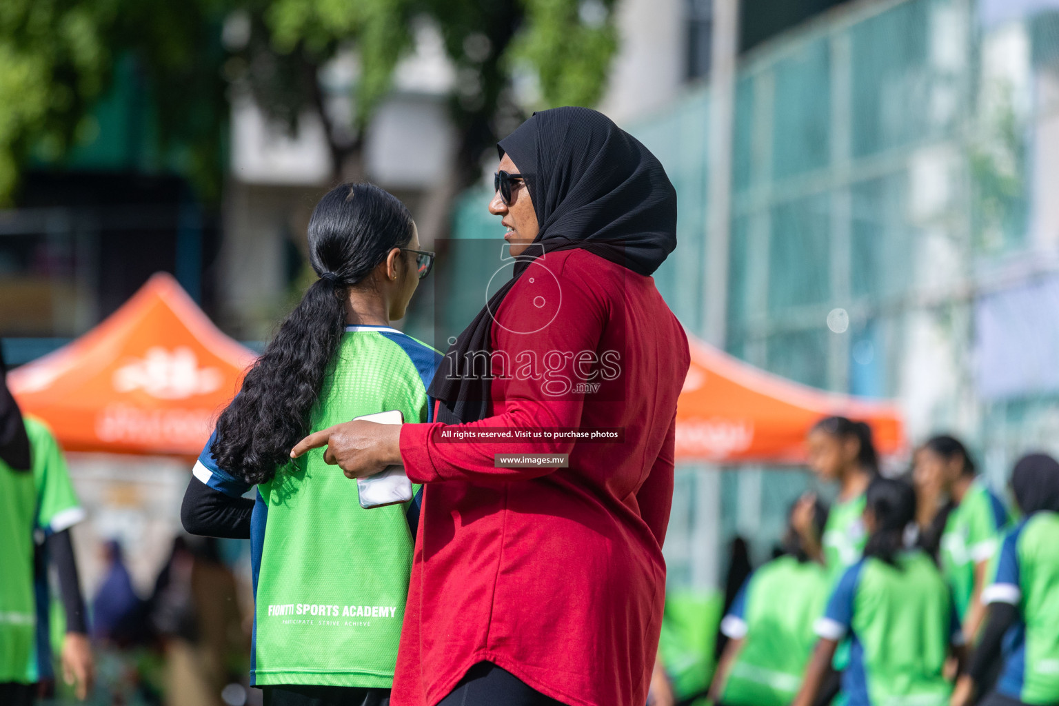 Day1 of Milo Fiontti Festival Netball 2023 was held in Male', Maldives on 12th May 2023. Photos: Nausham Waheed / images.mv