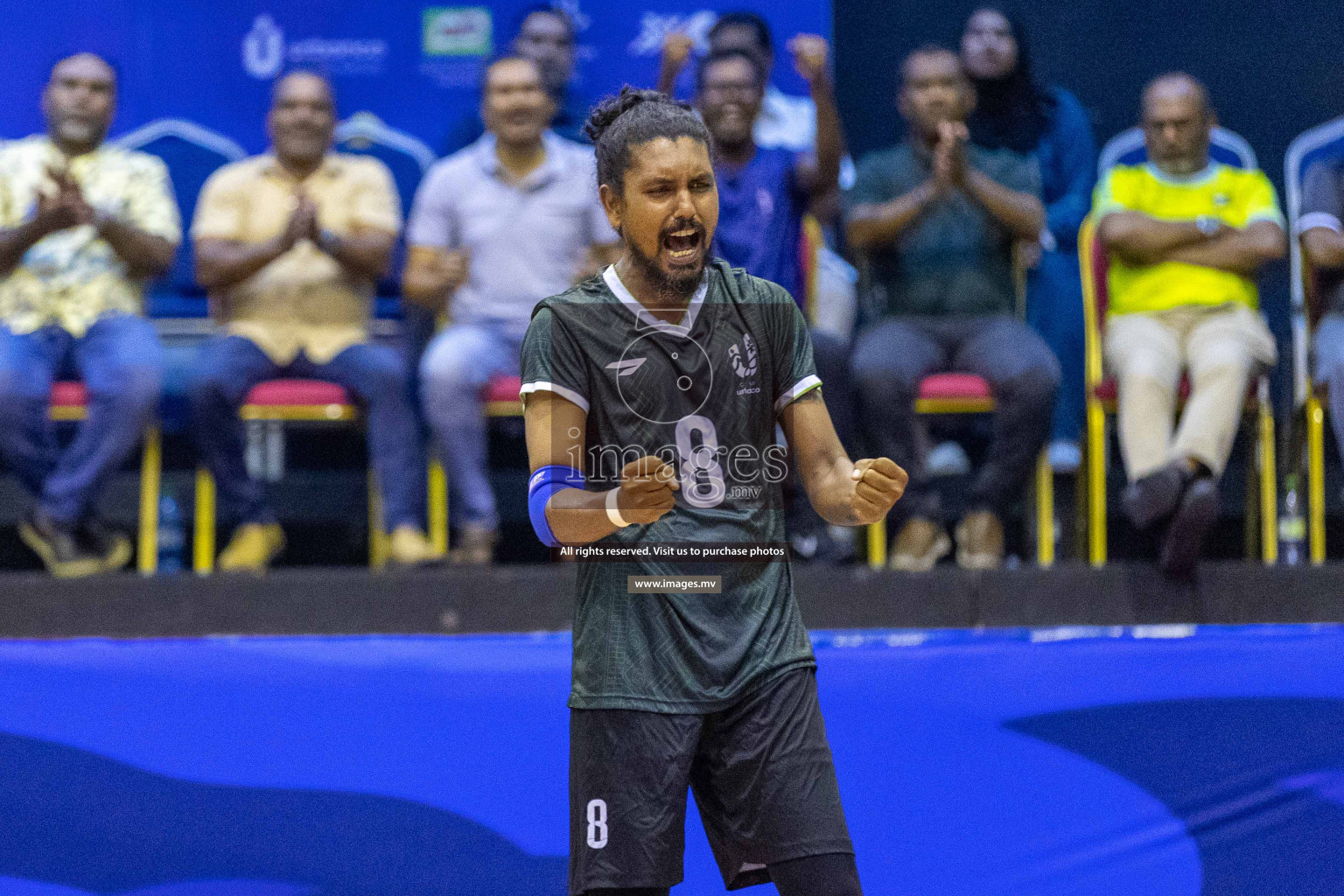 Final of Inter Company-Office Volleyball Tournament 2023 was held in Social Center, Male', Maldives on Saturday, 20th May 2023.  Photos: Ismail Thoriq / images.mv