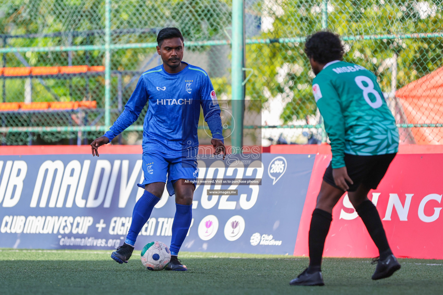 STO RC vs Treetop Hospital in Club Maldives Cup 2023 held in Hulhumale, Maldives, on Saturday, 29th July 2023 Photos: Ismail Thoriq / images.mv