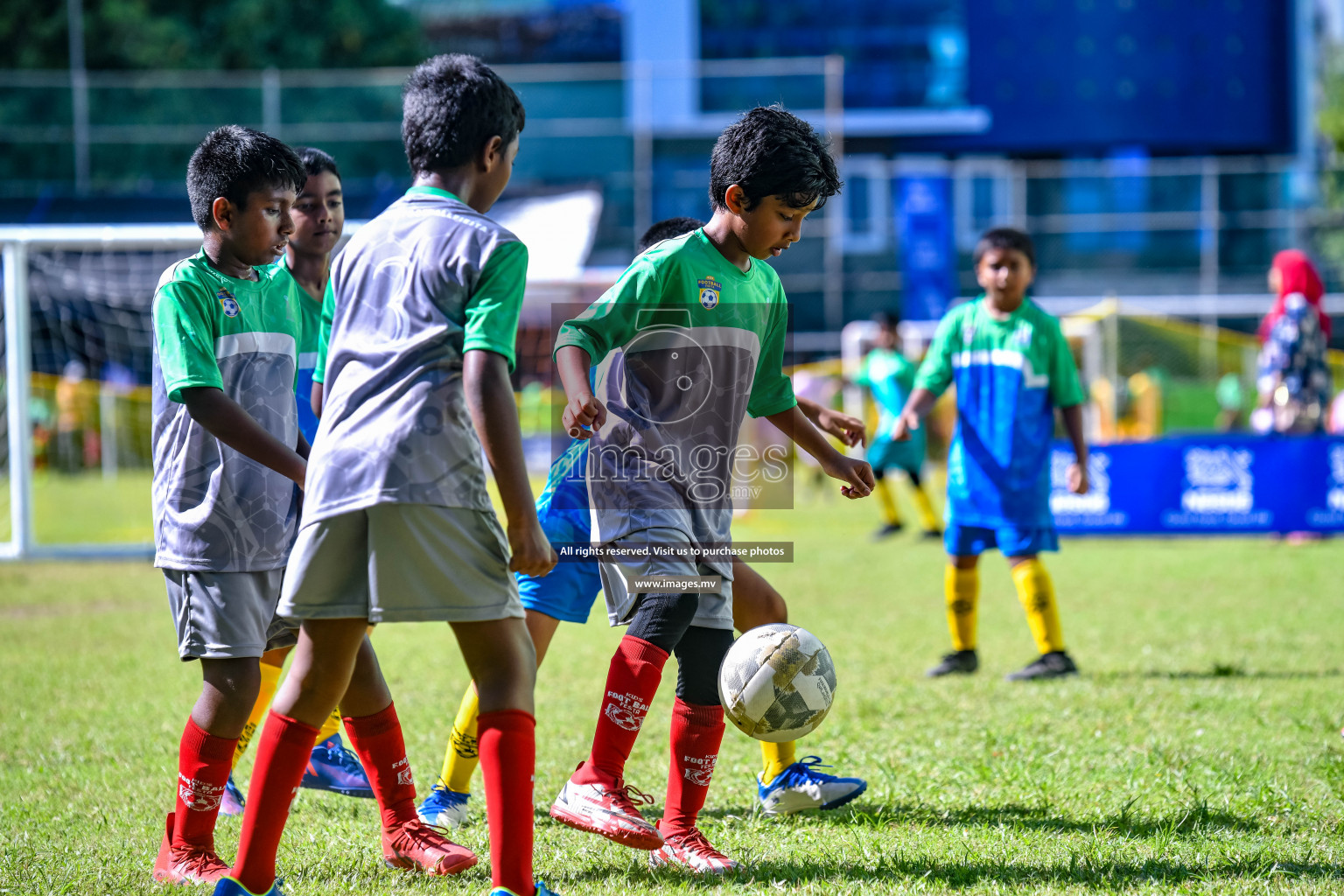 Day 2 of Milo Kids Football Fiesta 2022 was held in Male', Maldives on 20th October 2022. Photos: Nausham Waheed/ images.mv