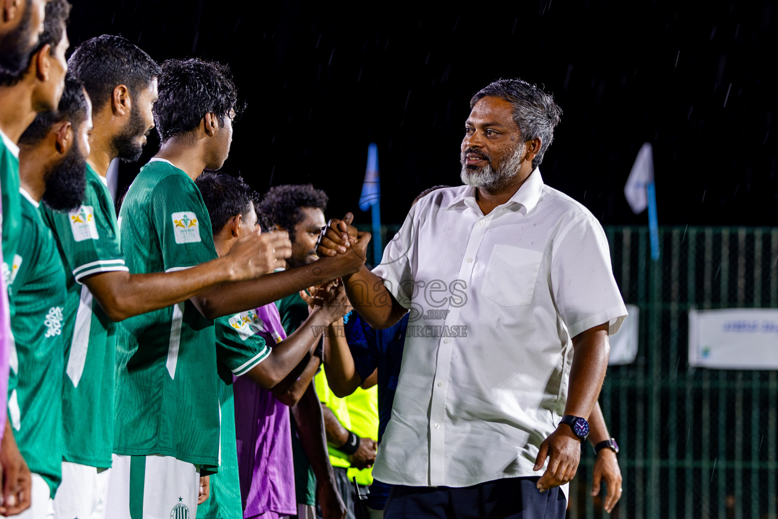 Ifhaams vs Dee Cee Jay SC in Final of Laamehi Dhiggaru Ekuveri Futsal Challenge 2025 was held on Tuesday, 29th July 2025, at Dhiggaru Futsal Ground, Dhiggaru, Maldives Photos: Nausham Waheed  / images.mv
