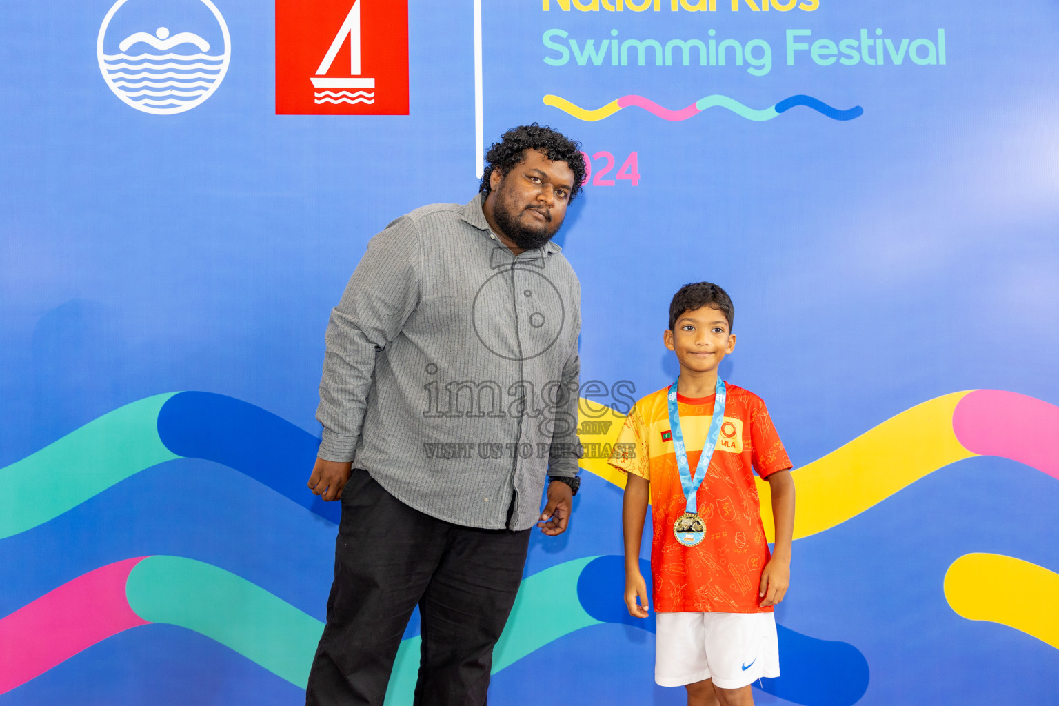 Closing of BML 5th National Swimming Kids Festival 2024 held in Hulhumale', Maldives on Saturday, 23rd November 2024.
Photos: Ismail Thoriq / images.mv