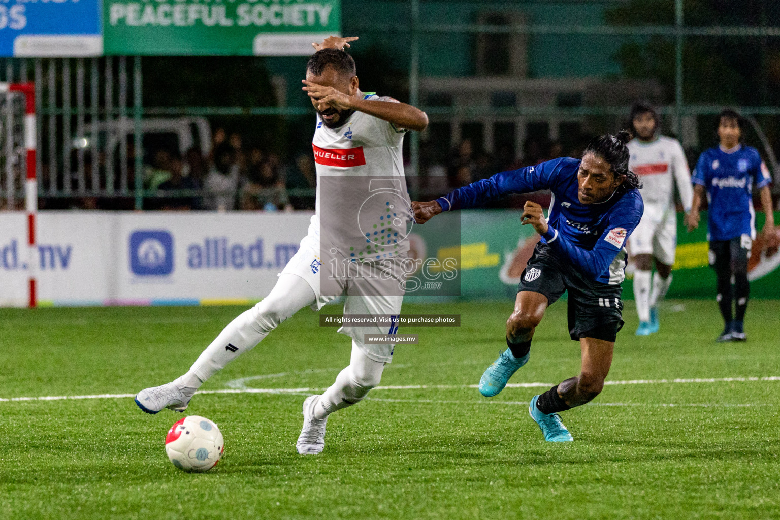 STO RC vs Team Allied in Club Maldives Cup 2022 was held in Hulhumale', Maldives on Sunday, 16th October 2022. Photos: Hassan Simah/ images.mv