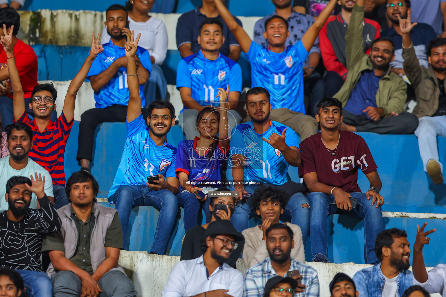 India vs Kuwait in SAFF Championship 2023 held in Sree Kanteerava Stadium, Bengaluru, India, on Tuesday, 27th June 2023. Photos: Nausham Waheed/ images.mv