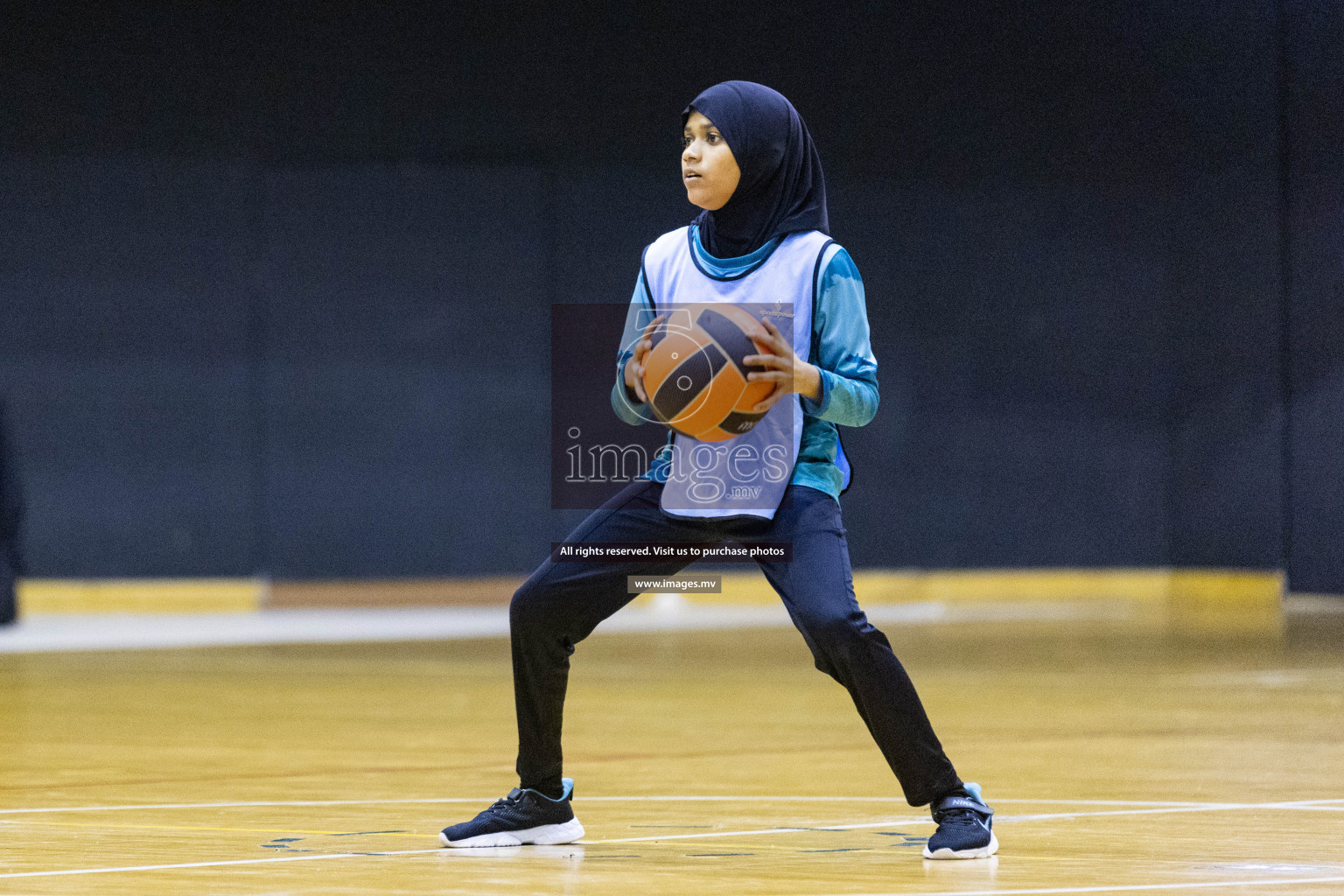 Day 11 of 24th Interschool Netball Tournament 2023 was held in Social Center, Male', Maldives on 6th November 2023. Photos: Nausham Waheed / images.mv