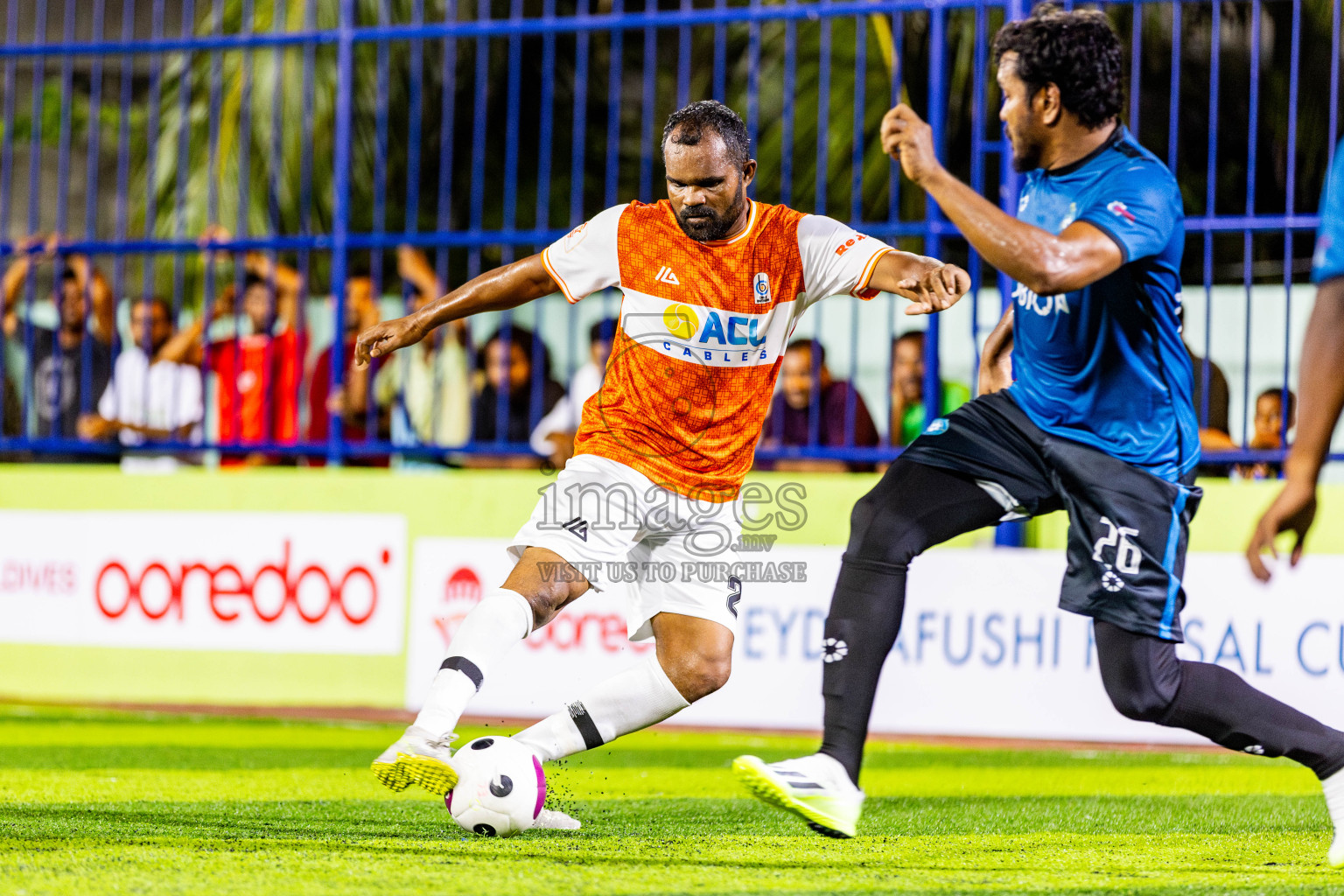 Eightyfour FC vs Cable Brothers in Day 3 of Eydhafushi Futsal Cup 2024 was held on Wednesday, 10th April 2024, in B Eydhafushi, Maldives Photos: Nausham Waheed / images.mv