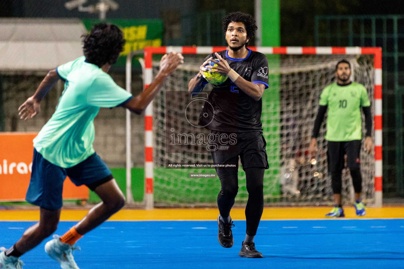 Day 10 of 6th MILO Handball Maldives Championship 2023, held in Handball ground, Male', Maldives on 29th May 2023 Photos: Shuu Abdul Sattar/ Images.mv