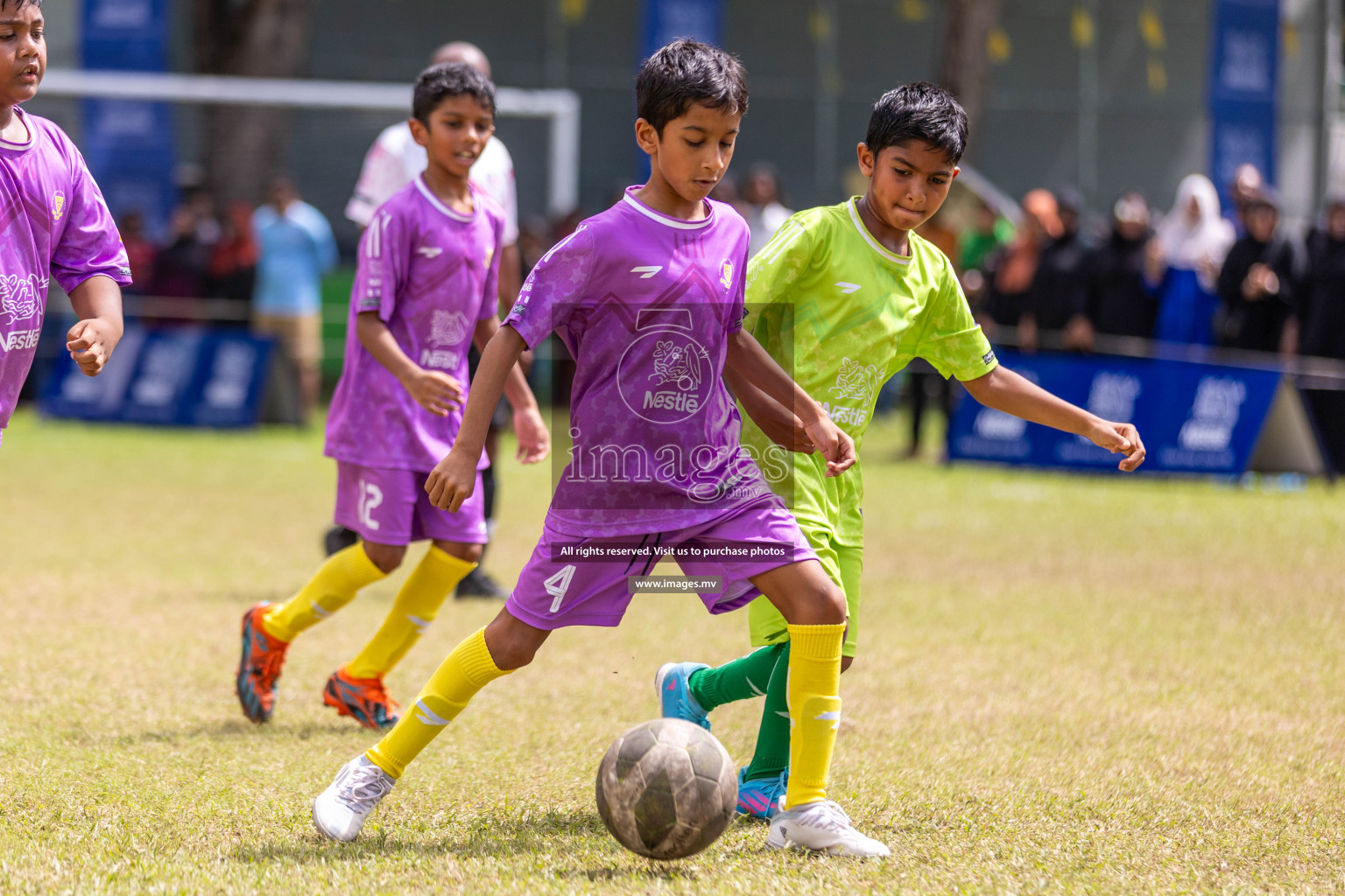 Day 3 of Nestle Kids Football Fiesta, held in Henveyru Football Stadium, Male', Maldives on Friday, 13th October 2023
Photos: Hassan Simah, Ismail Thoriq / images.mv