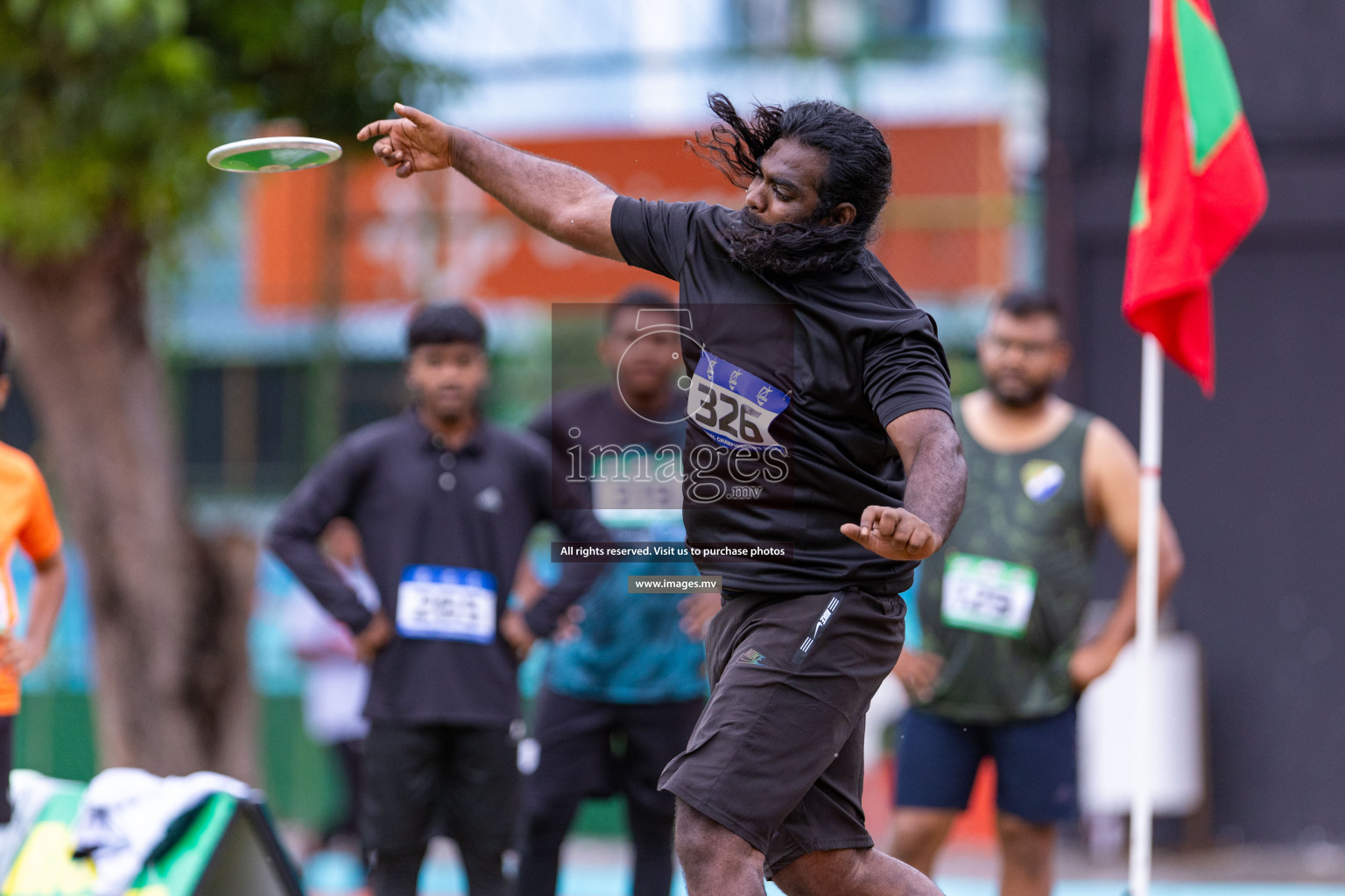 Day 2 of National Athletics Championship 2023 was held in Ekuveni Track at Male', Maldives on Friday, 24th November 2023. Photos: Nausham Waheed / images.mv