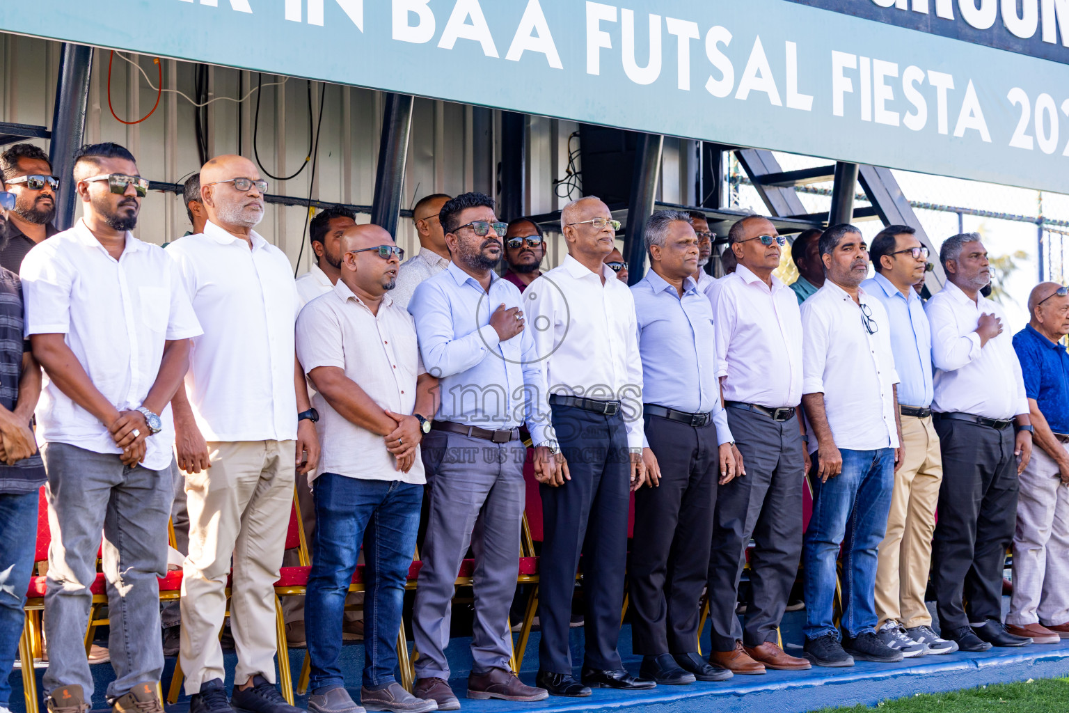 Dhonfanu vs Eydhafushi in Day 1 of Better in Baa Futsal Fiesta 2025 Woman's division held in B. Eydhafushi, Maldives on Wednesday, 5th November 2025. Photos: Nausham Waheed / images.mv