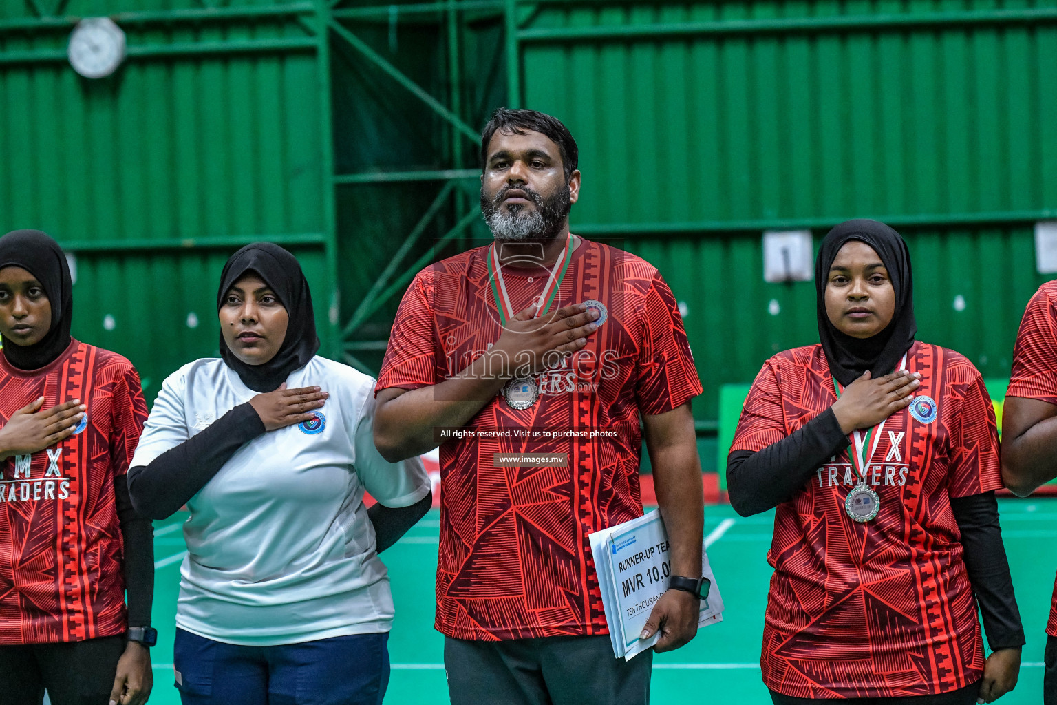 Final of 6th Office Company Badmintion Championship held in Male', Maldives Photos: Nausham Waheed / Images.mv