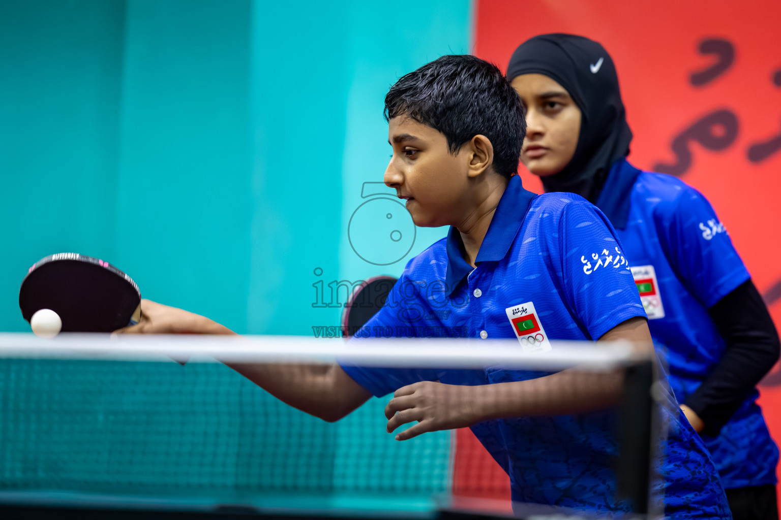Day 2 of BML 63rd National Table Tennis Tournament 2025 was held on Tuesday, 26th August 2025 in Male' TT Hall, Male', Maldives. Photos: Nausham Waheed / images.mv
