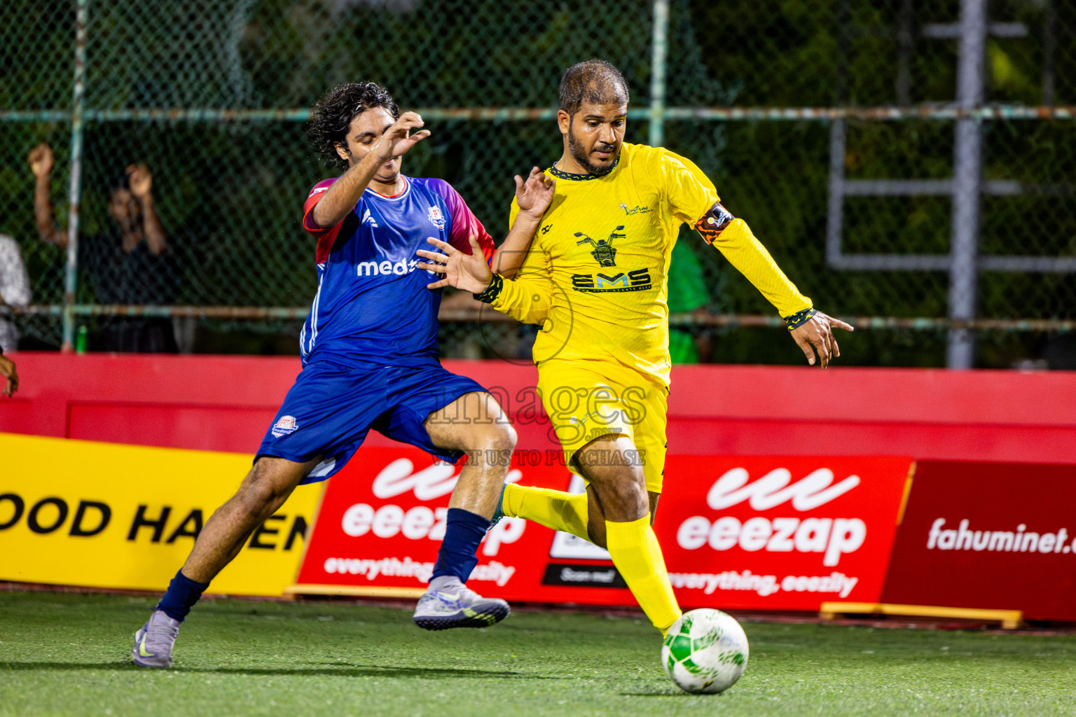 Antrac vs Medtech in Day 6 of Office League 2025 was held on Monday, 21st April 2025 in Hulhumale', Maldives. Photos: Nausham Waheed / images.mv