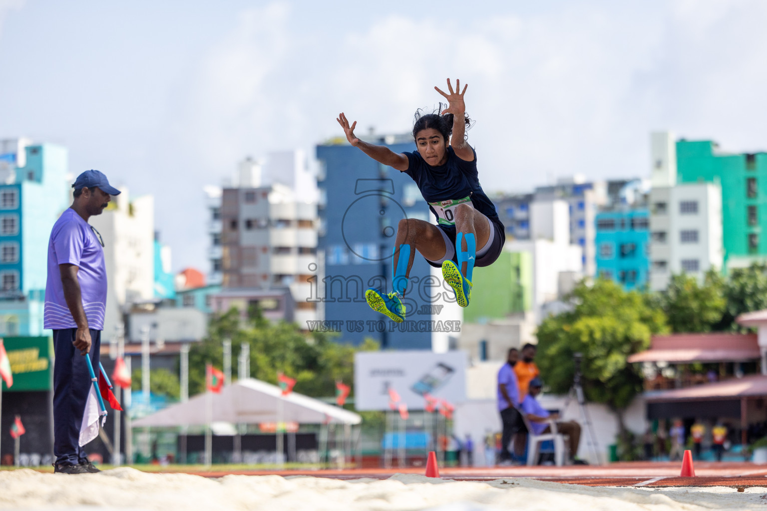 Day 3 of 33rd National Athletics Championship was held in Ekuveni Track at Male', Maldives on Saturday, 7th September 2024.
Photos: Suaadh Abdul Sattar / images.mv