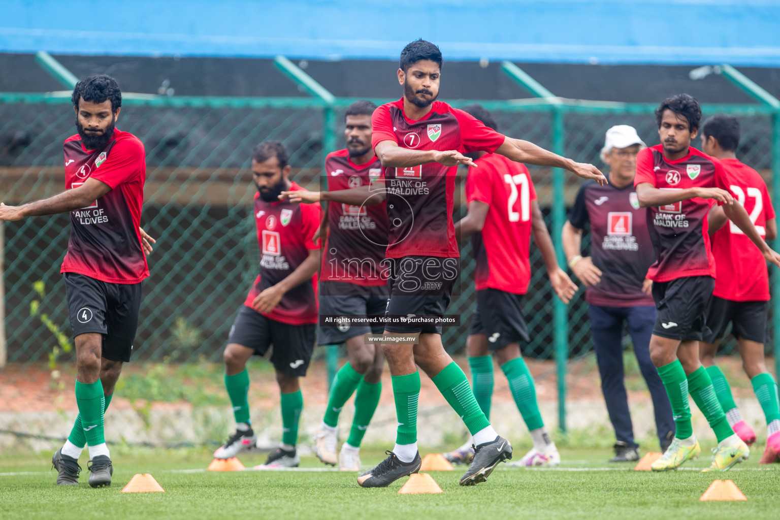 SAFF Championship training session of Team Maldives in Bangalore on Tuesday, 21st June 2023. Photos: Nausham Waheed / images.mv