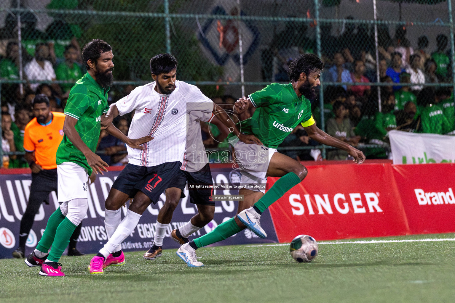 Club Urbanco vs Prison Club in Club Maldives Cup 2023 held in Hulhumale, Maldives, on Thursday, 04th August 2023 
Photos: Raaif Yoosuf / images.mv