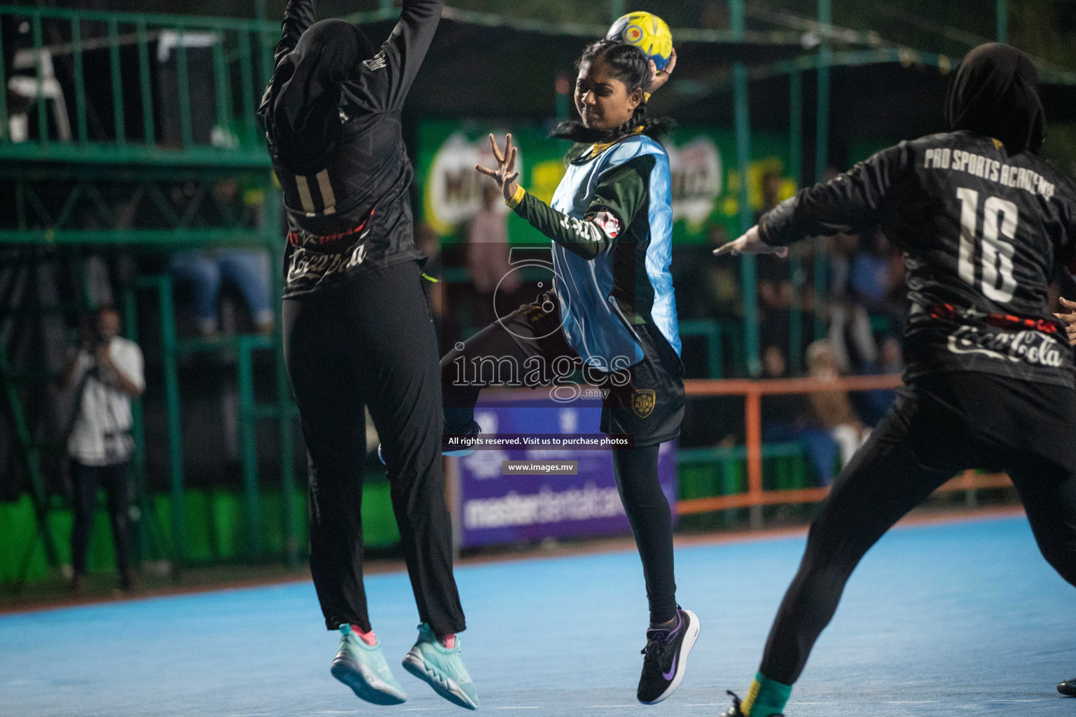 Day 3 of 6th MILO Handball Maldives Championship 2023, held in Handball ground, Male', Maldives on Friday, 22nd May 2023 Photos: Nausham Waheed/ Images.mv