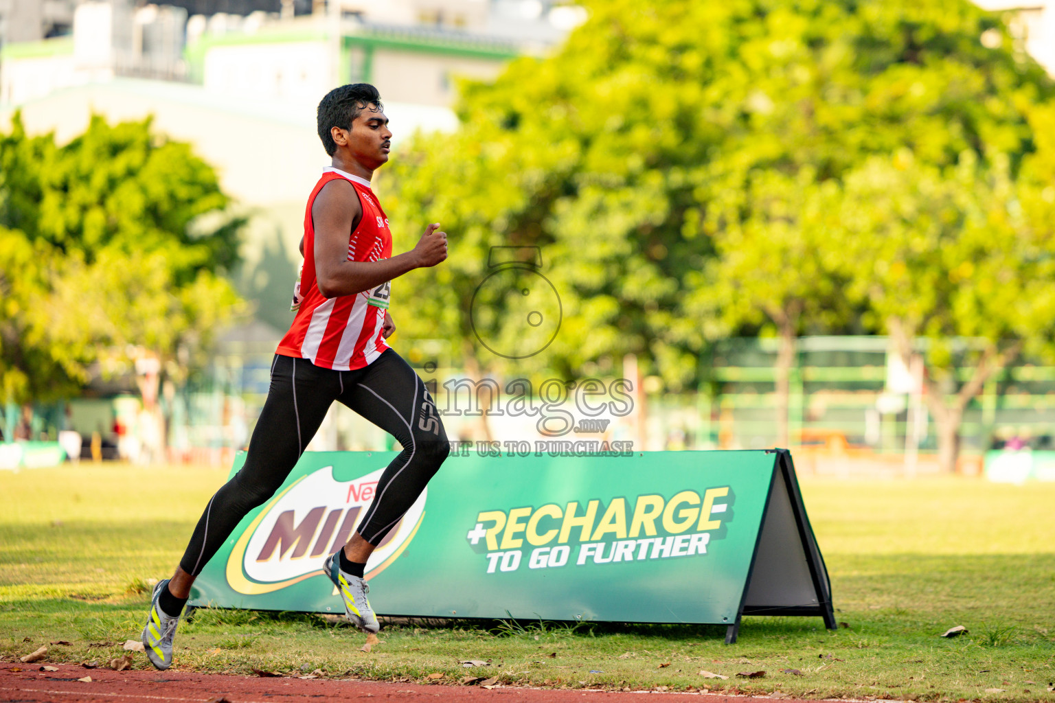 Day 2 of 12th Milo Association Championships was held in Ekuveni Track at Male', Maldives on Friday, 25th April 2025. Photos: Hassan Simah / images.mv