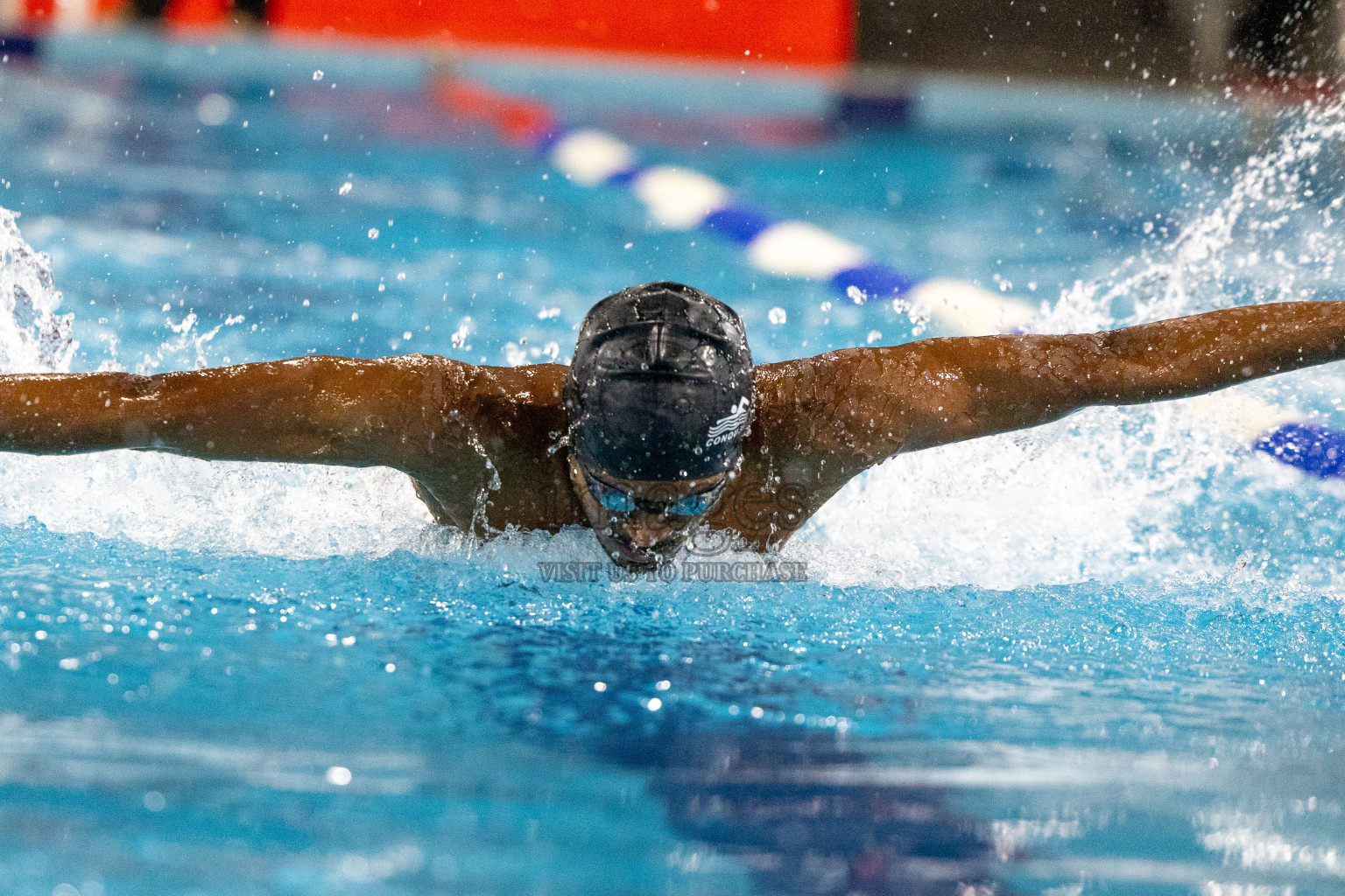 Day 4 of 20th Inter-school Swimming Competition 2024 held in Hulhumale', Maldives on Tuesday, 15th October 2024. Photos: Ismail Thoriq / images.mv