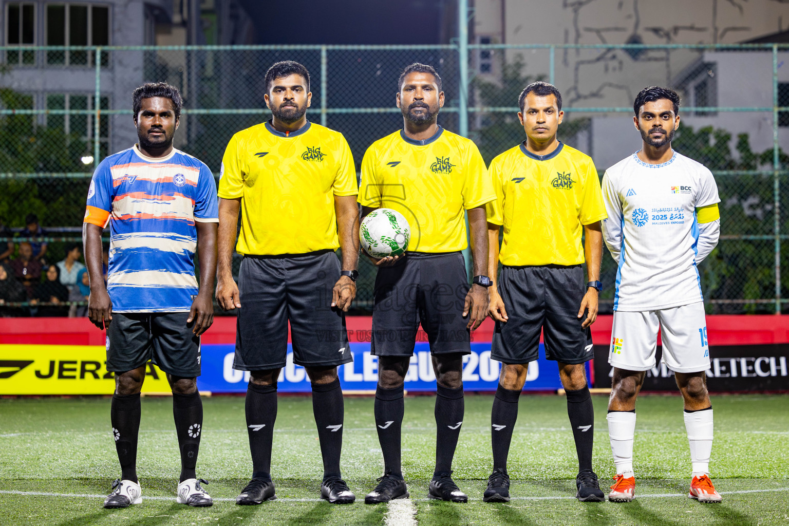Club Male' City vs BCC in Day 3 of Office League 2025 was held on Friday, 18th April 2025 in Hulhumale', Maldives. Photos: Nausham Waheed / images.mv