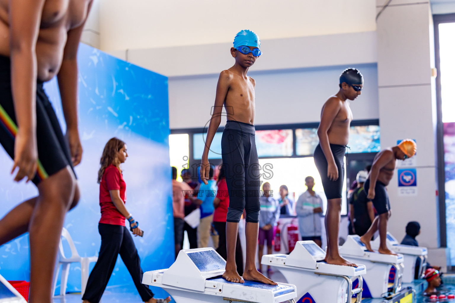 Day 2 of 20th Inter-school Swimming Competition 2024 held in Hulhumale', Maldives on Sunday, 13th October 2024. Photos: Nausham Waheed / images.mv