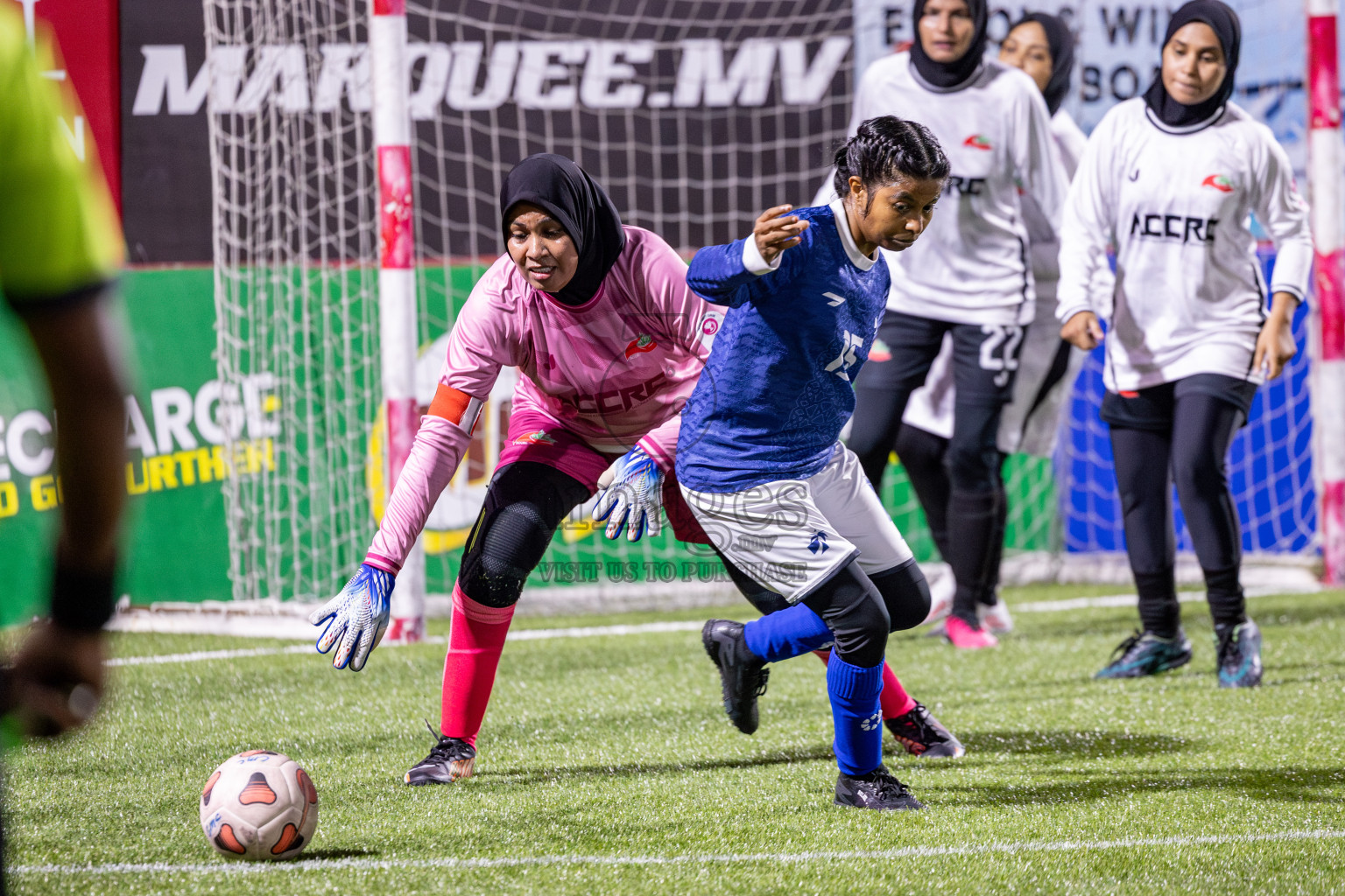 Team MACL vs ACC RC in Eighteen Thirty Classic of Club Maldives Cup 2025 held in Rehendi Futsal Ground, Hulhumale', Maldives on Thursday, 4th September 2025. Photos: Ismail Thoriq / images.mv