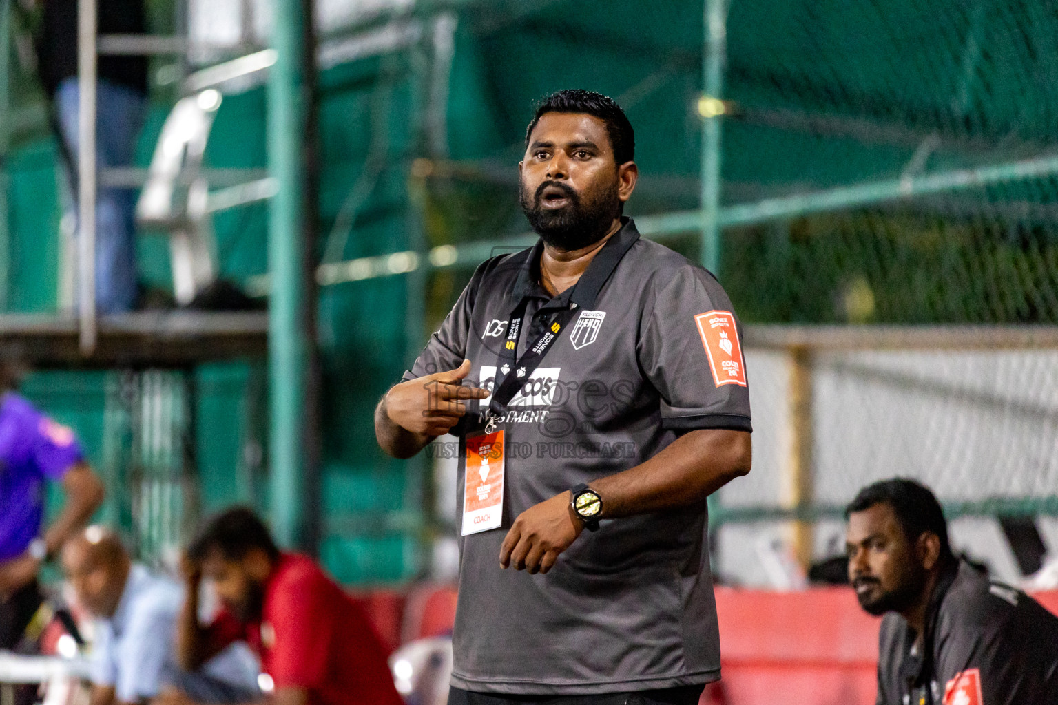 Th. Vilufushi  VS  Th. Gaadhiffushi in Day 20 of Golden Futsal Challenge 2024 was held on Saturday , 3rd February 2024 in Hulhumale', Maldives Photos: Nausham Waheed / images.mv