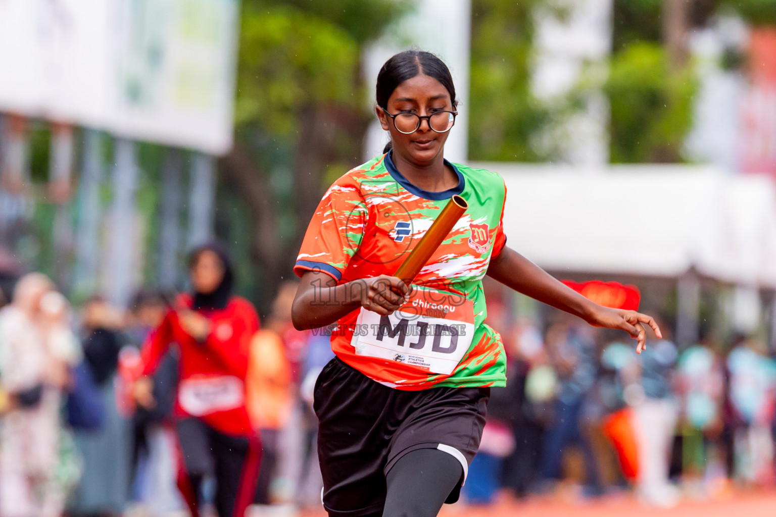 Day 6 of Inter-school Athletics Championship 2025 held in Ekuveni Synthetic Track, Male', Maldives on Sunday, 12th October 2025. Photos by: Nausham Waheed / Images.mv