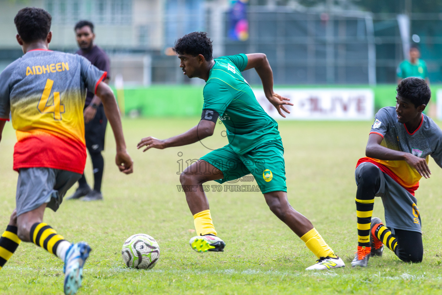 Eagles vs Maziya SRC(U16) in Day 8 of Dhivehi Youth League 2024 held at Henveiru Stadium on Monday, 2nd December 2024. Photos: Mohamed Mahfooz Moosa / Images.mv