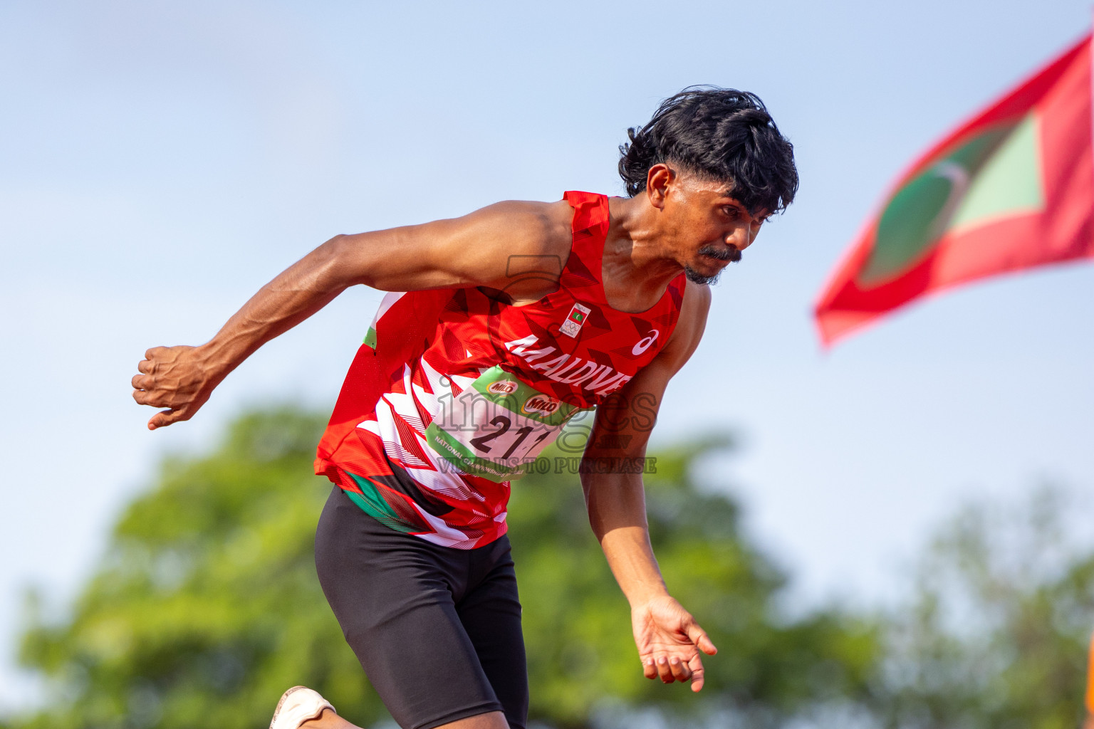 Day 2 of 33rd National Athletics Championship was held in Ekuveni Track at Male', Maldives on Friday, 6th September 2024.
Photos: Ismail Thoriq / images.mv