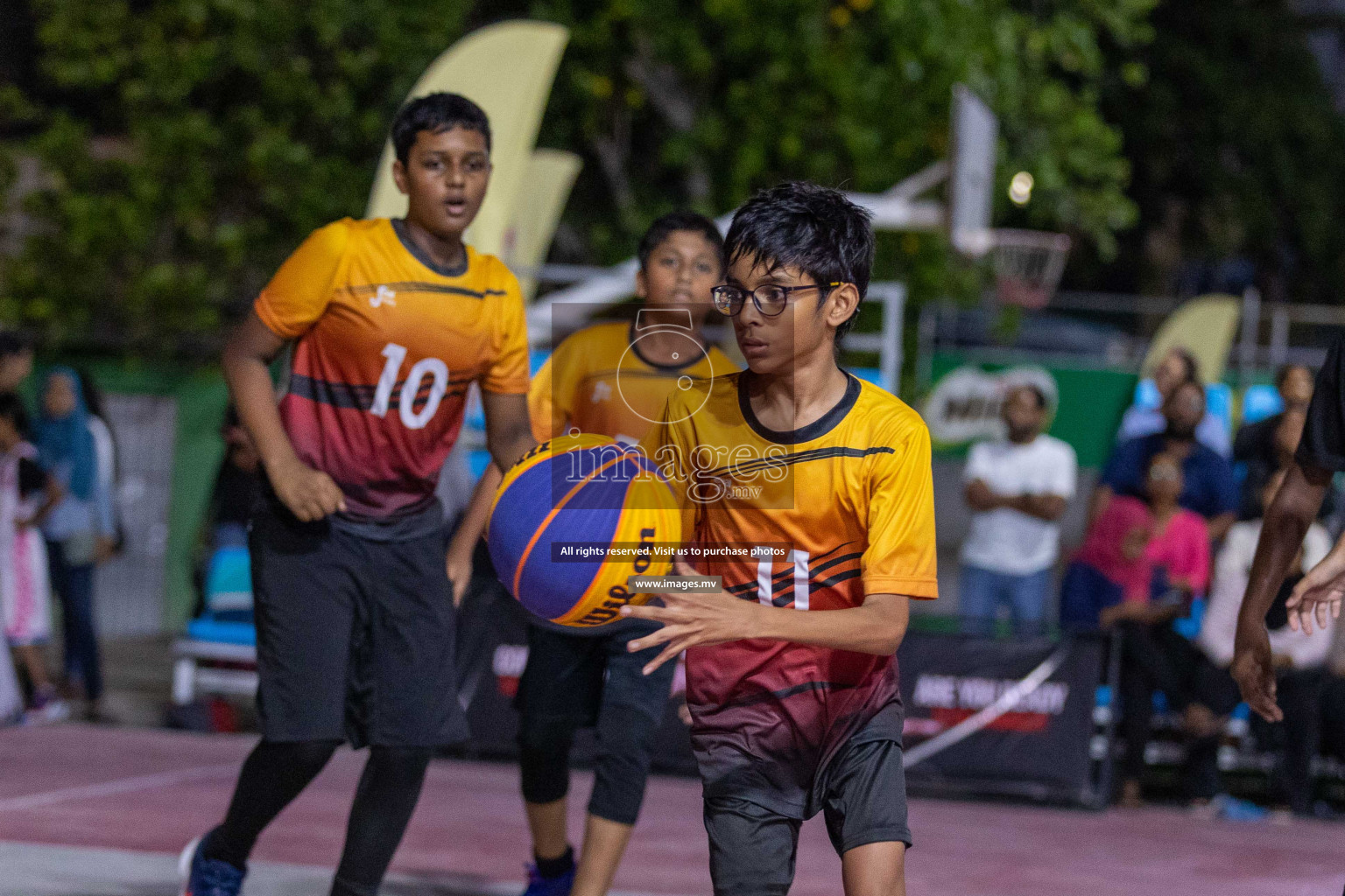 Day4 of Slamdunk by Sosal on 15th April 2023 held in Male'. Photos: Ismail Thoriq / images.mv