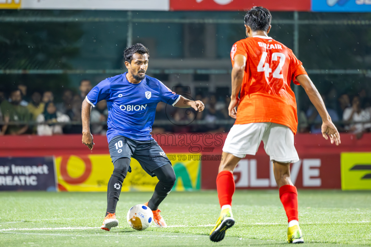 K Gaafaru vs K Kaashidhoo in Kaafu Atoll Semi Final in Day 24 of Golden Futsal Challenge 2025 was held on Tuesday , 28th January 2025, in Hulhumale', Maldives. Photos: Ismail Thoriq / images.mv