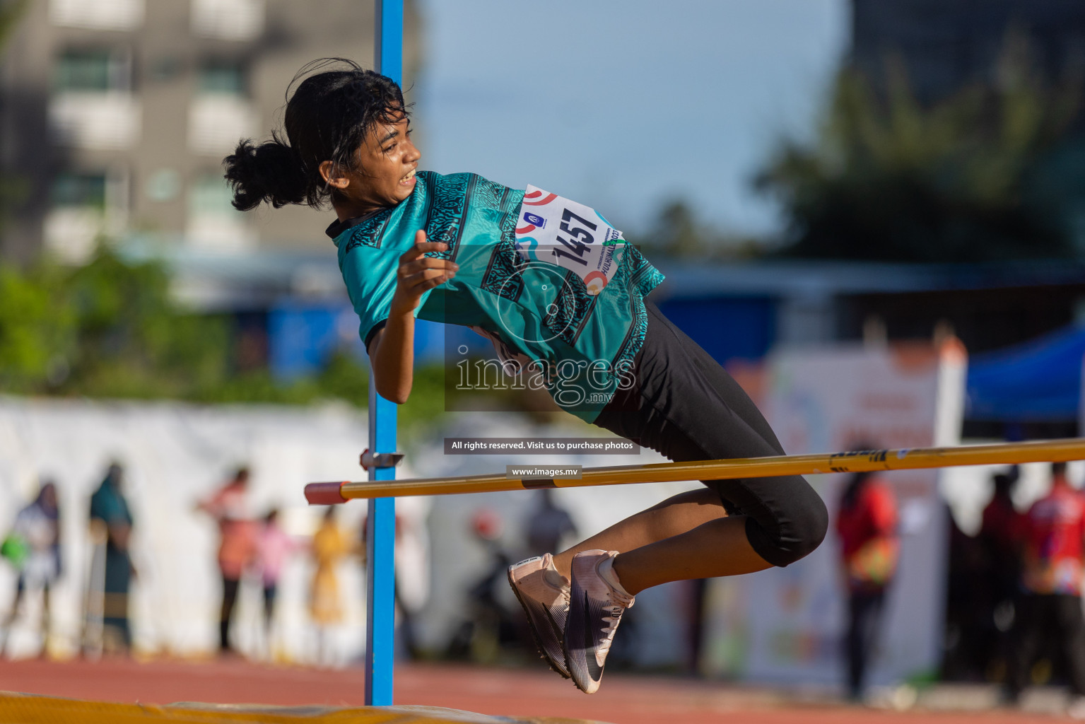 Day four of Inter School Athletics Championship 2023 was held at Hulhumale' Running Track at Hulhumale', Maldives on Wednesday, 17th May 2023. Photos: Nausham Waheed / images.mv