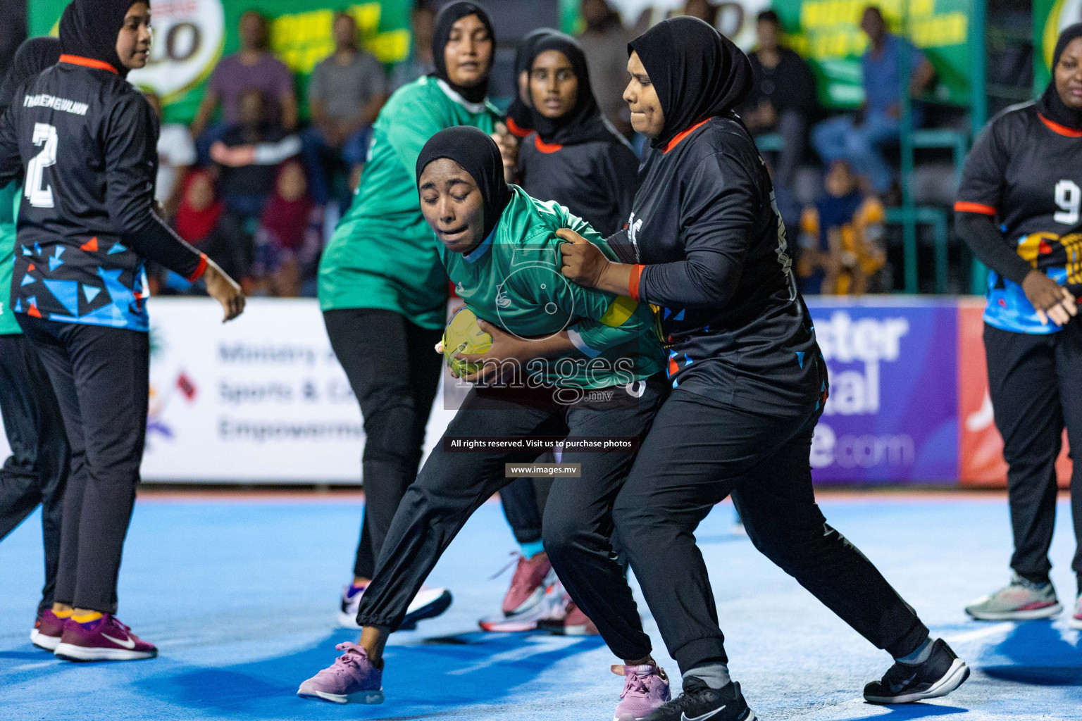 Day 1 of 7th Inter-Office/Company Handball Tournament 2023, held in Handball ground, Male', Maldives on Friday, 16th September 2023 Photos: Nausham Waheed/ Images.mv