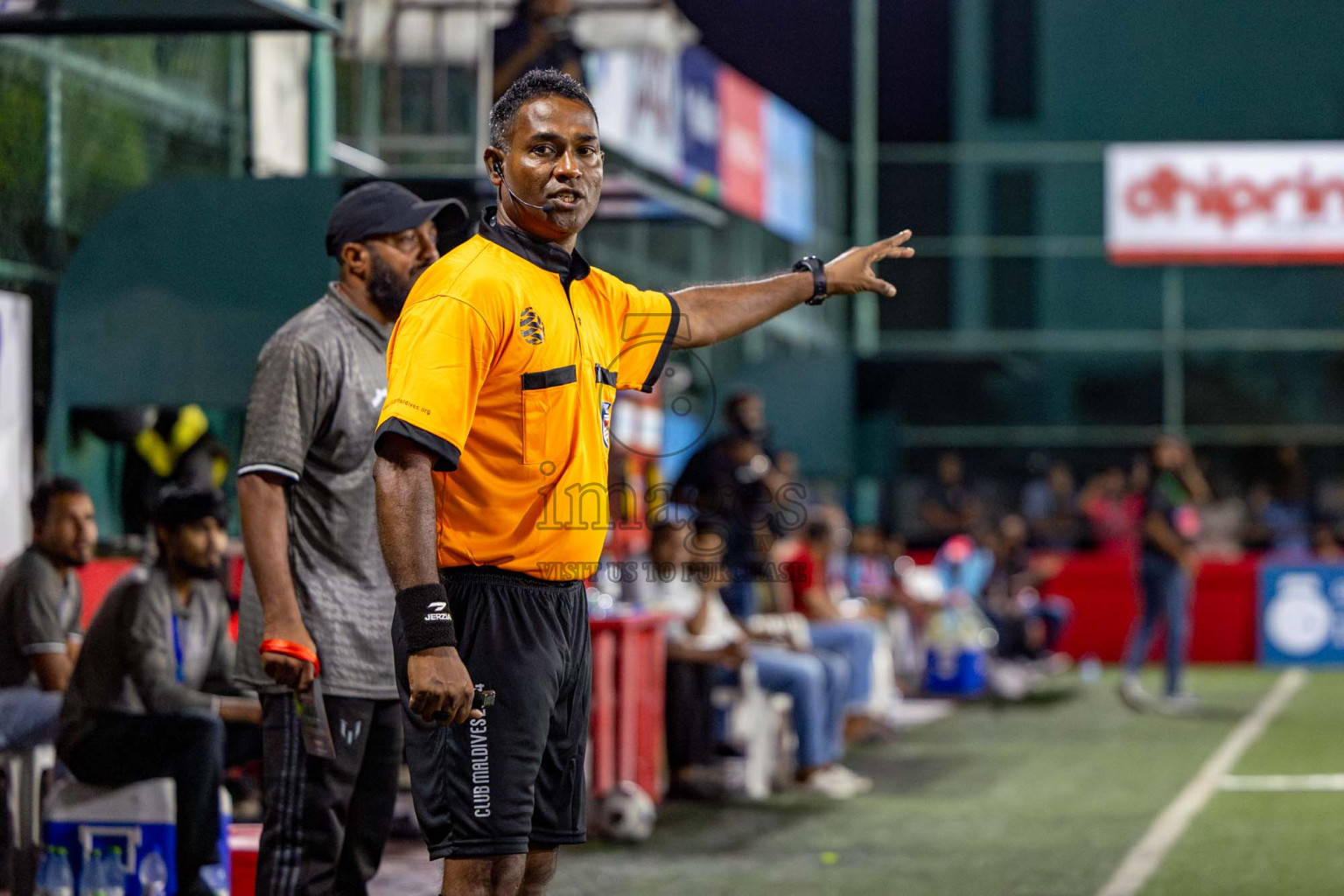 MMA vs CRIMINAL COURT in Club Maldives Classic 2024 held in Rehendi Futsal Ground, Hulhumale', Maldives on Friday, 6th September 2024. 
Photos: Hassan Simah / images.mv