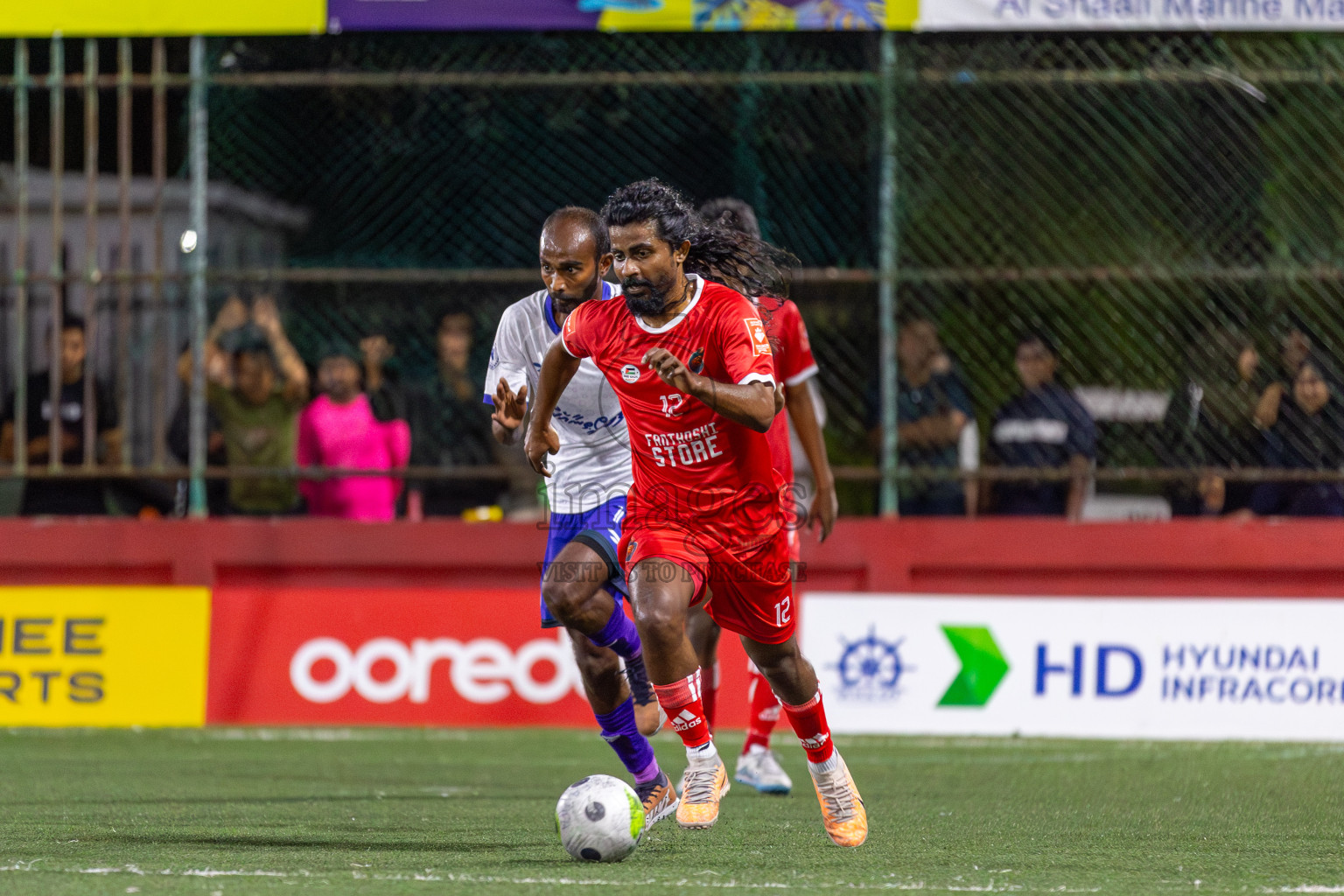 F Bilehdhoo vs F Dharanboodhoo in Day 3 of Golden Futsal Challenge 2024 was held on Thursday, 18th January 2024, in Hulhumale', Maldives Photos: Mohamed Mahfooz Moosa / images.mv