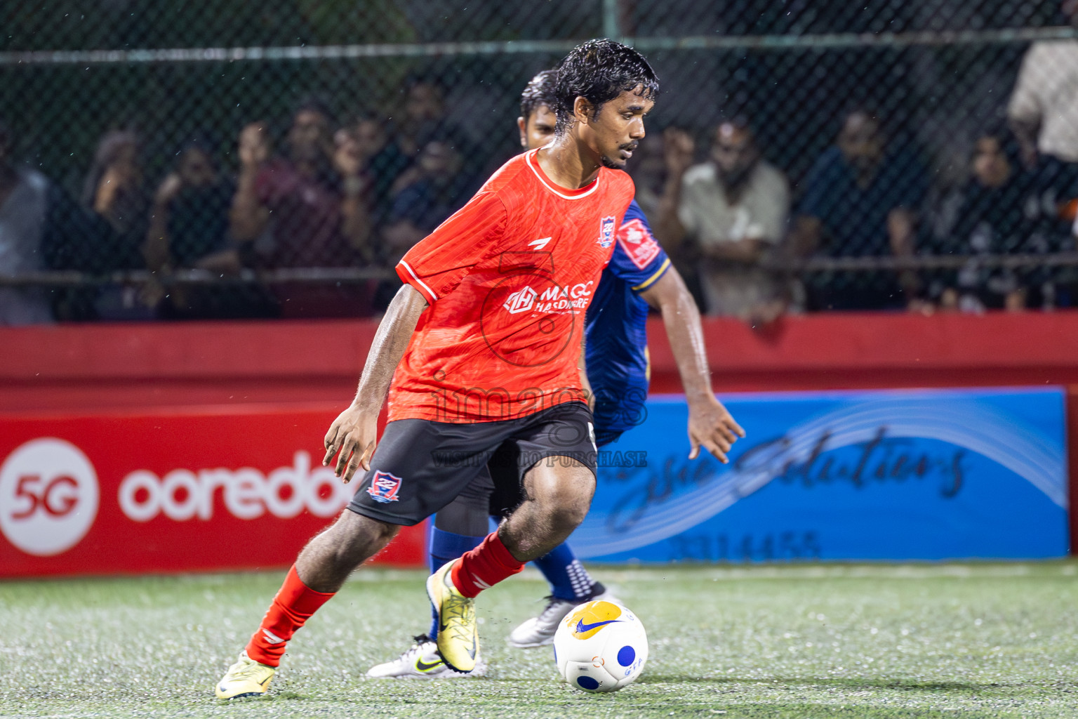 HA Hoarafushi vs HA Maarandhoo in Day 9 of Golden Futsal Challenge 2025 was held on Monday, 13th January 2025, in Hulhumale', Maldives
Photos: Ismail Thoriq / images.mv