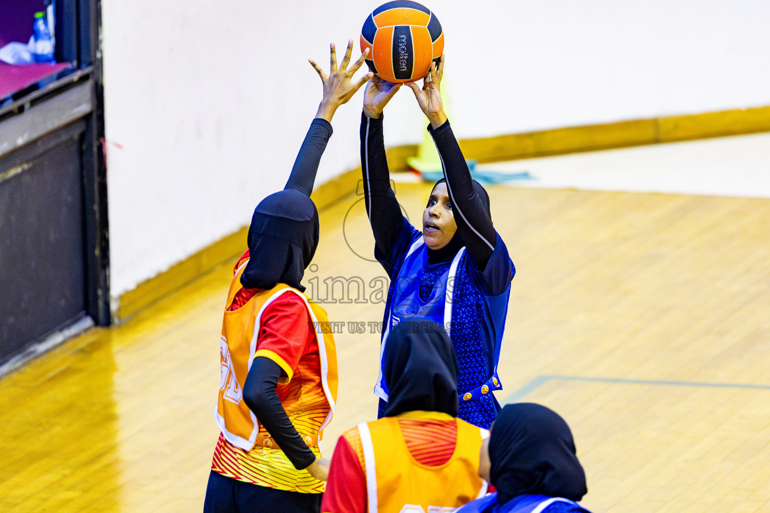 Day 5 of 21st National Netball Tournament was held in Social Canter at Male', Maldives on Sunday, 13th May 2024. Photos: Nausham Waheed / images.mv