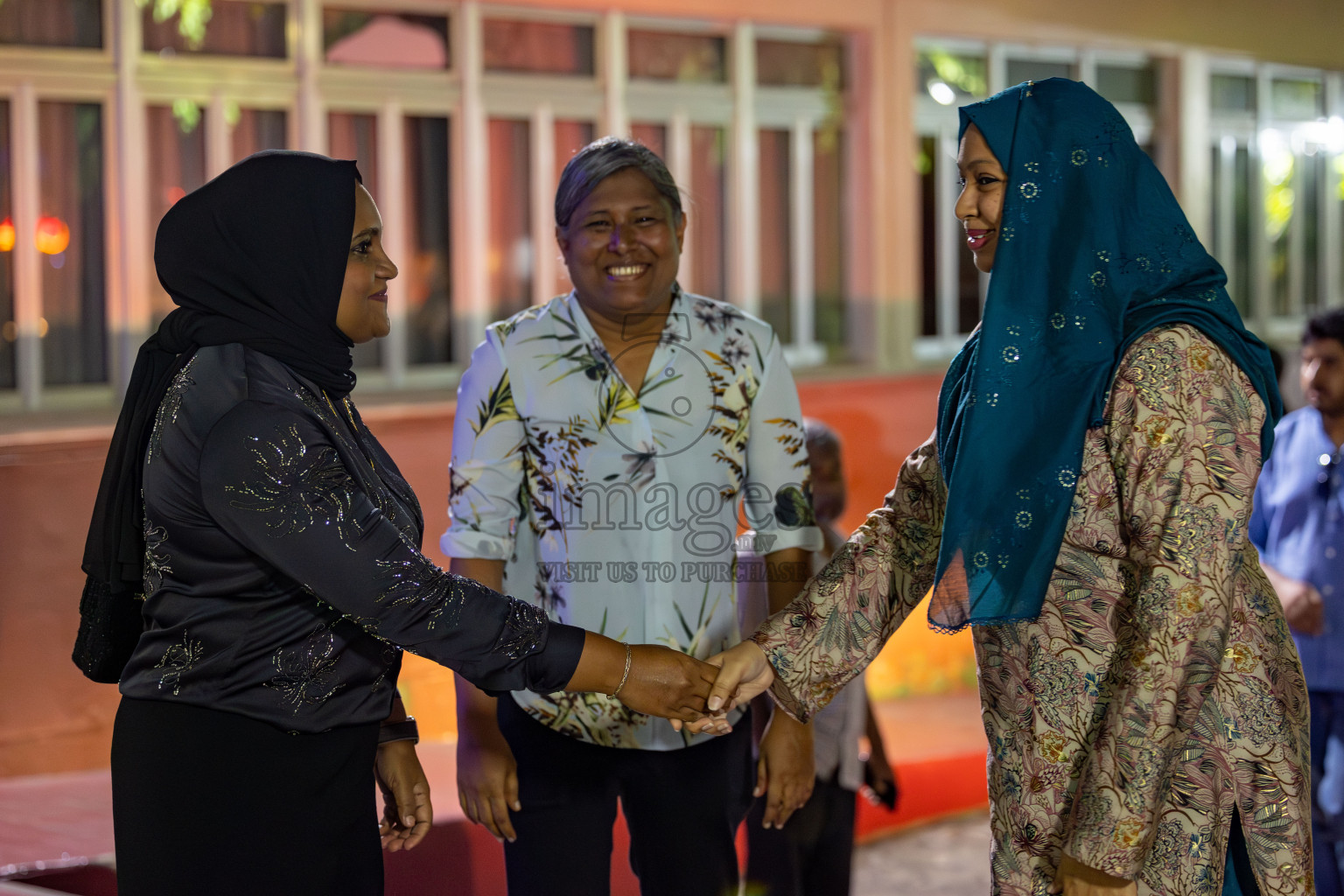 Iskandhar School vs Ghiyasuddin International School in the U15 Finals of Inter-school Netball Tournament held in Social Center at Male', Maldives on Monday, 26th August 2024. Photos: Hassan Simah / images.mv