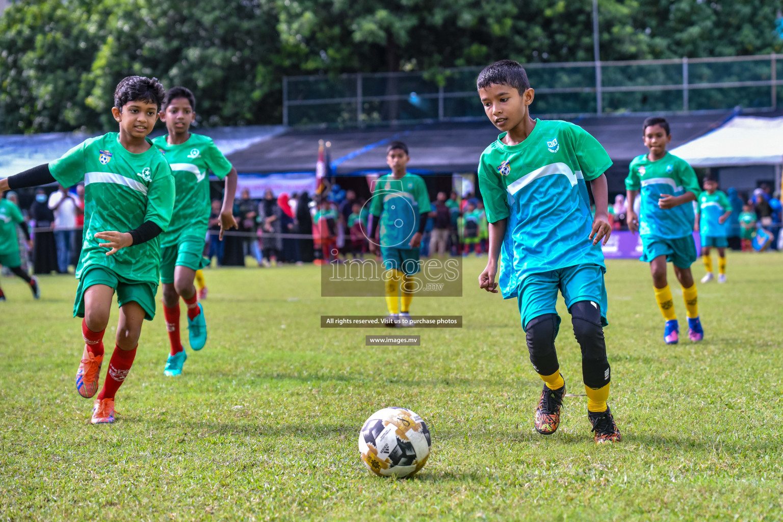 Day 1 of Milo Kids Football Fiesta 2022 was held in Male', Maldives on 19th October 2022. Photos: Nausham Waheed/ images.mv