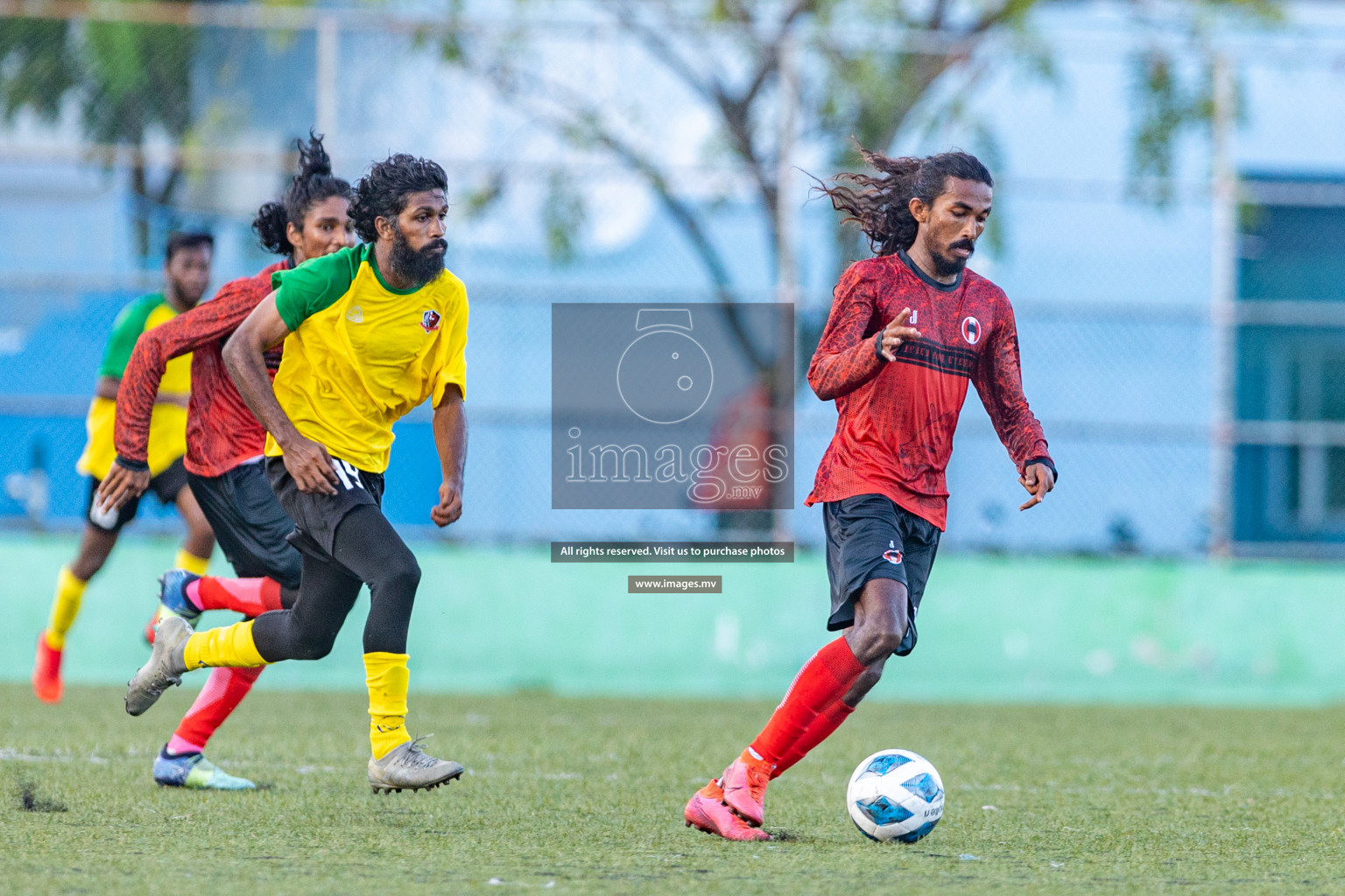 Little Town Sports vs  Lorenzo Sports Club in the 2nd Division 2022 on 16th July 2022, held in National Football Stadium, Male', Maldives Photos: Hassan Simah / Images.mv