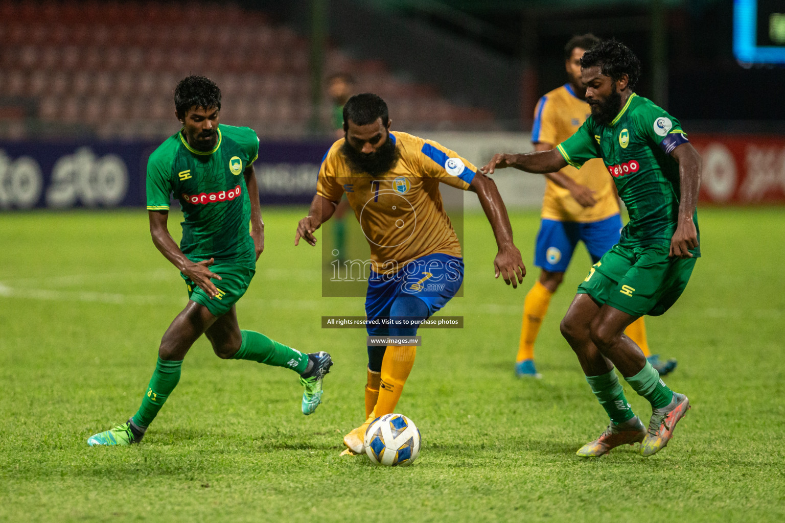 Maziya SRC vs Club Valencia in the Community Shield Match 2021/2022 on 15 December 2021 held in Male', Maldives. Photos: Hassan Simah / images.mv