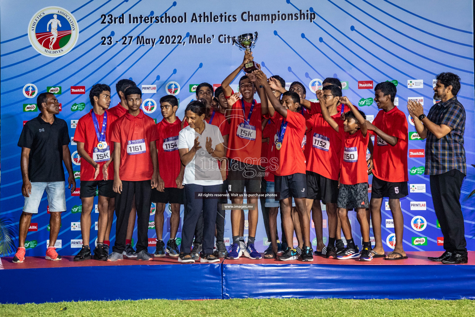 Day 5 of Inter-School Athletics Championship held in Male', Maldives on 27th May 2022. Photos by:Maanish / images.mv